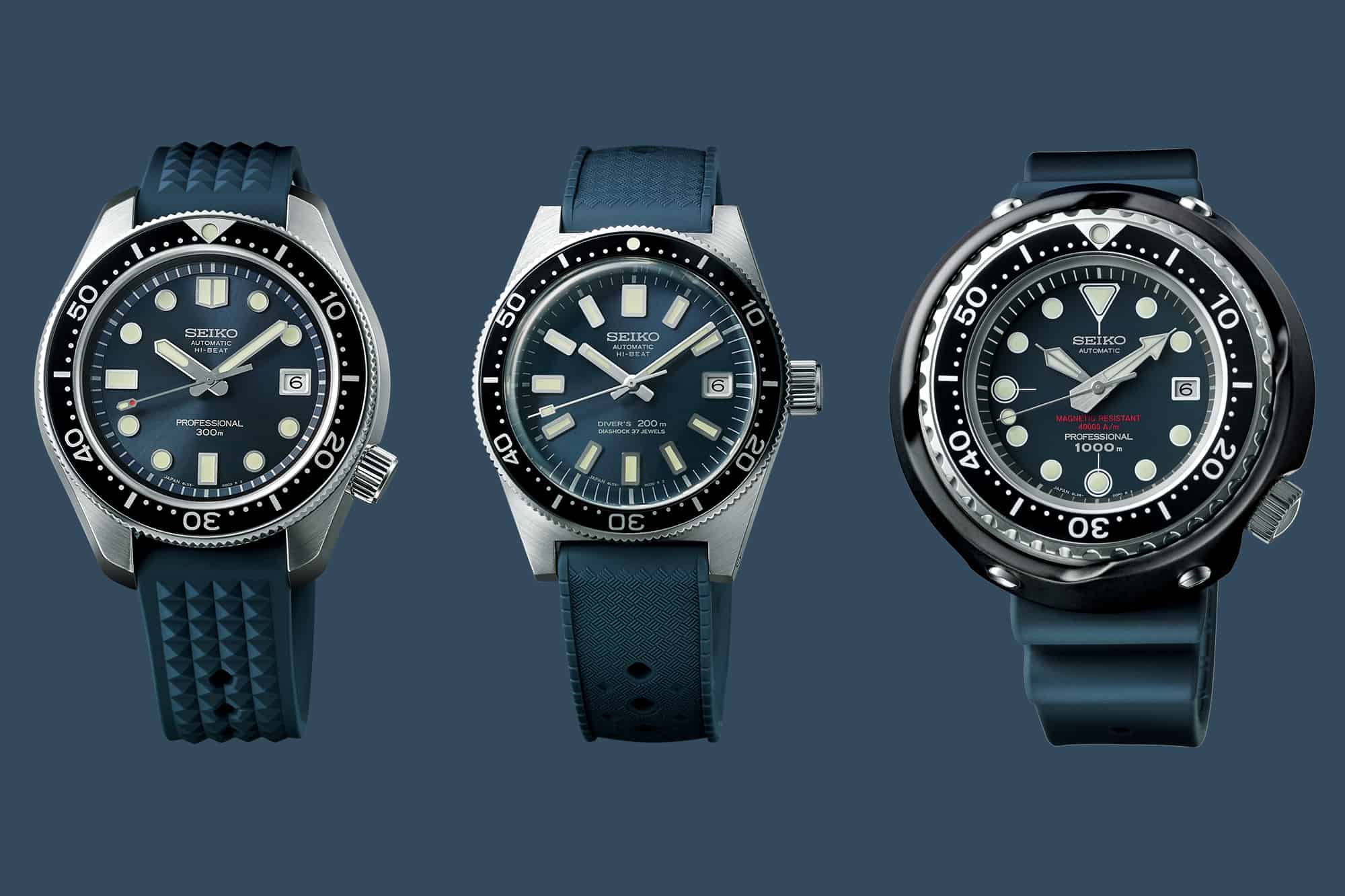 Introducing The Seiko Diver’s 55th Anniversary Trilogy - Worn & Wound