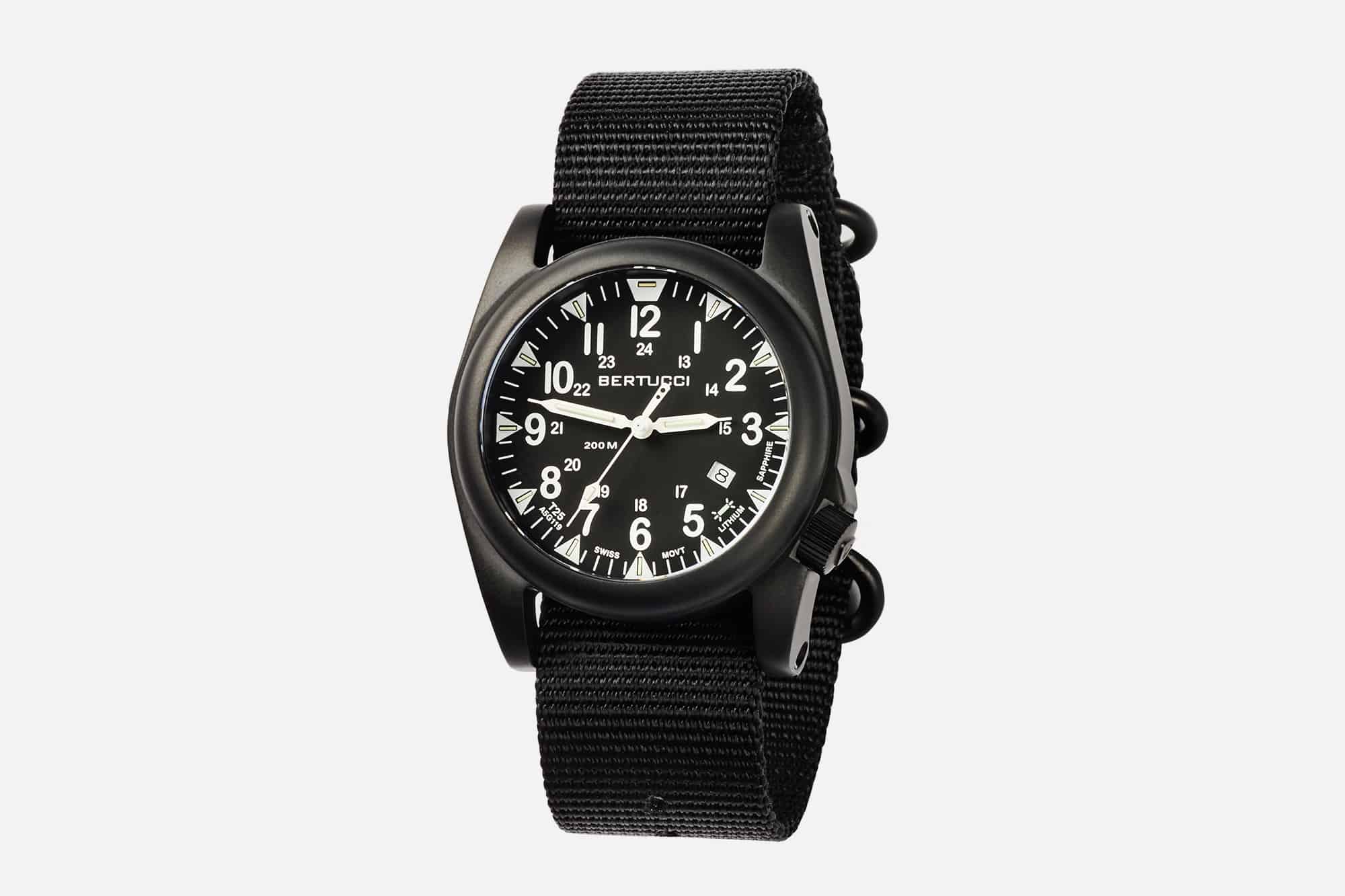 Bertucci Introduces the Ballista Line, A Series of Stealthy, Tactical Field Watches