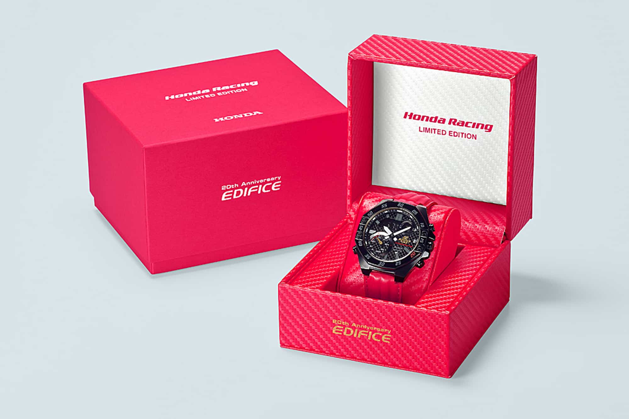 Casio Celebrates 20 Years of the Edifice with the F1 Racing Inspired ECB10HR-1A