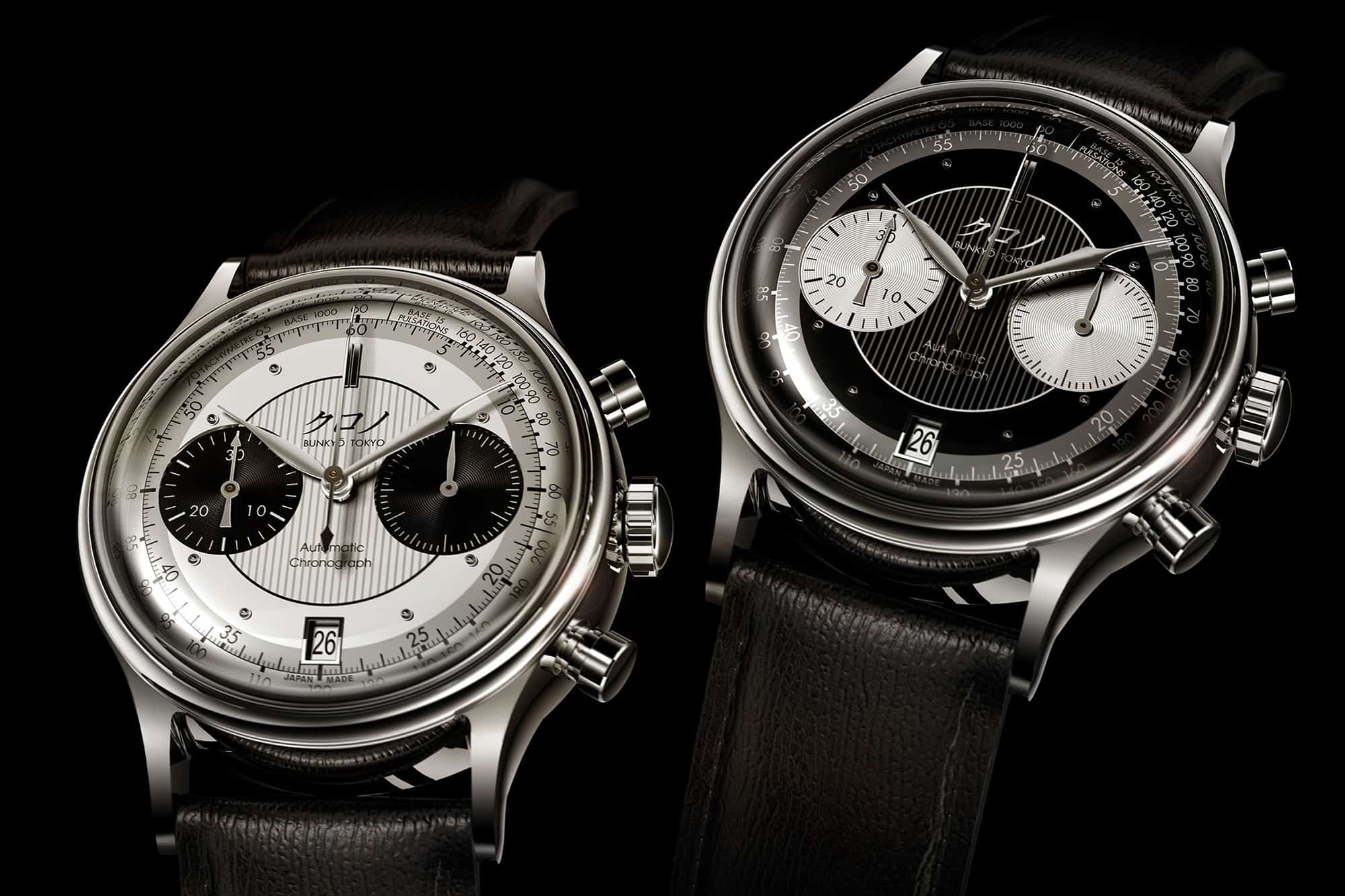 Hajime Asaoka's Kurono Line is Back With a New Art-Deco Inspired  Chronograph, in Two Variants - Worn & Wound