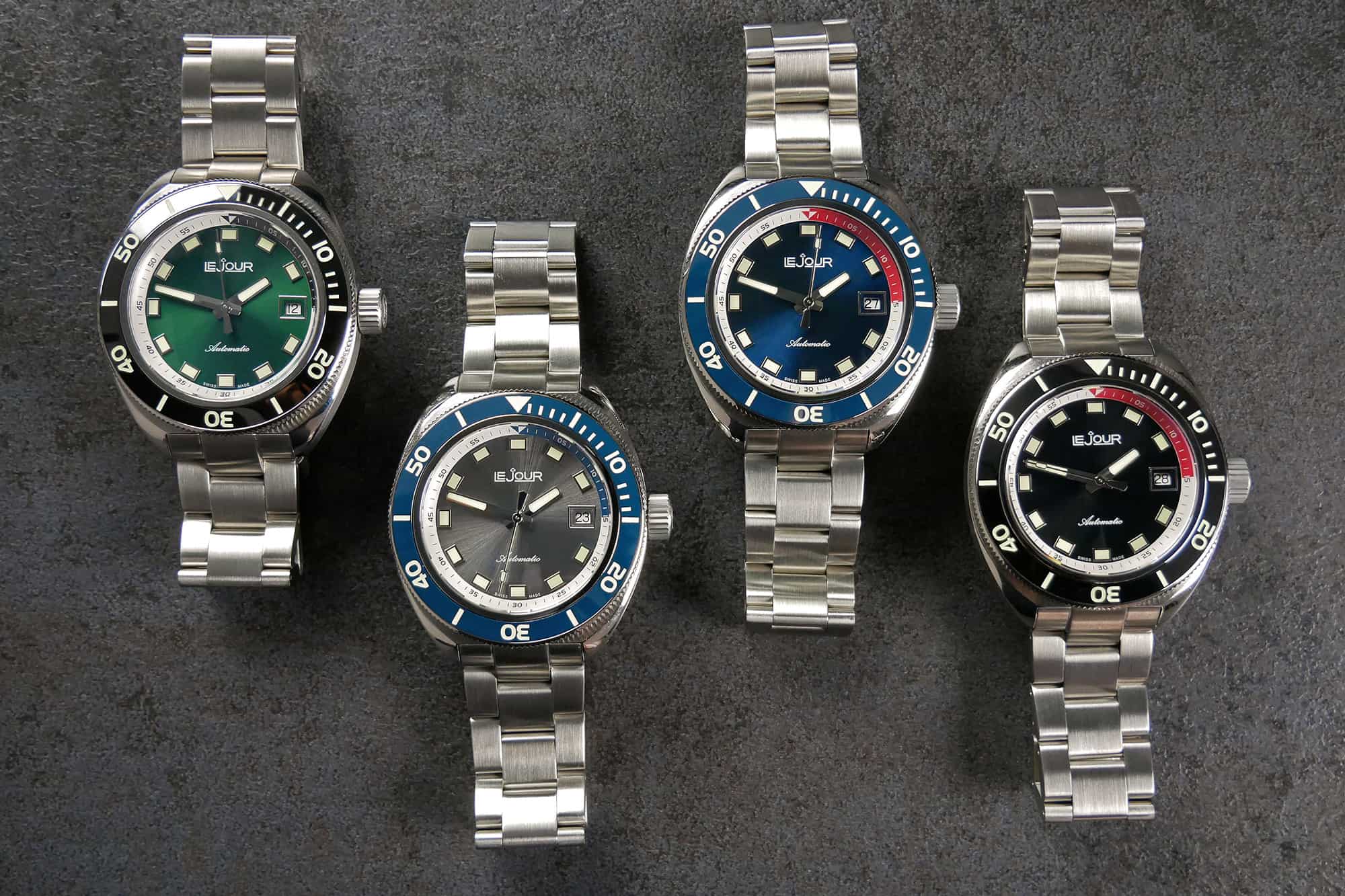 Le Jour Takes You Back To The 1970s With The New Hammerhead Diver Worn Wound
