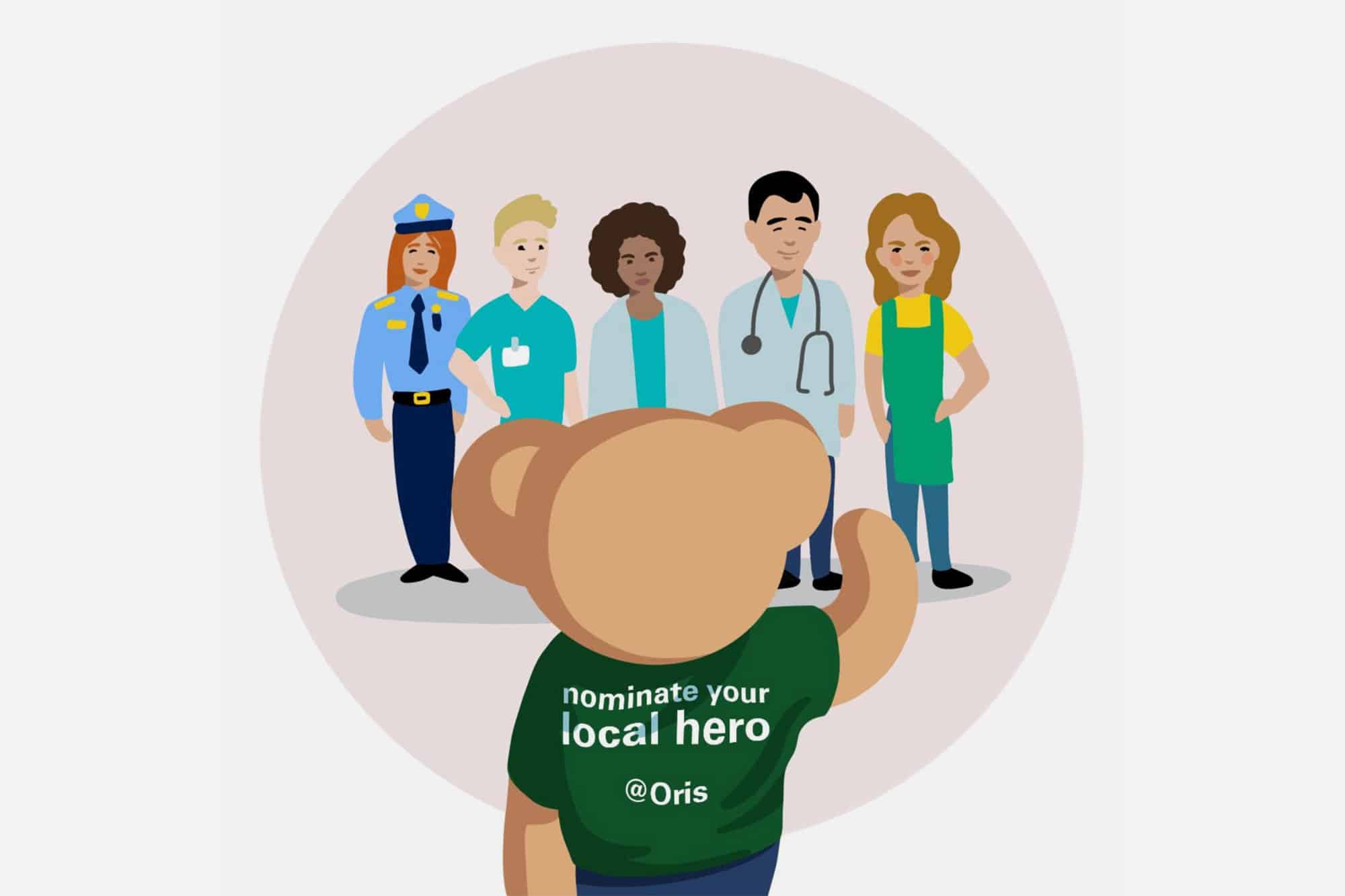 Oris Continues their Local Heroes Campaign to Bring Awareness to the Fight Against Covid-19