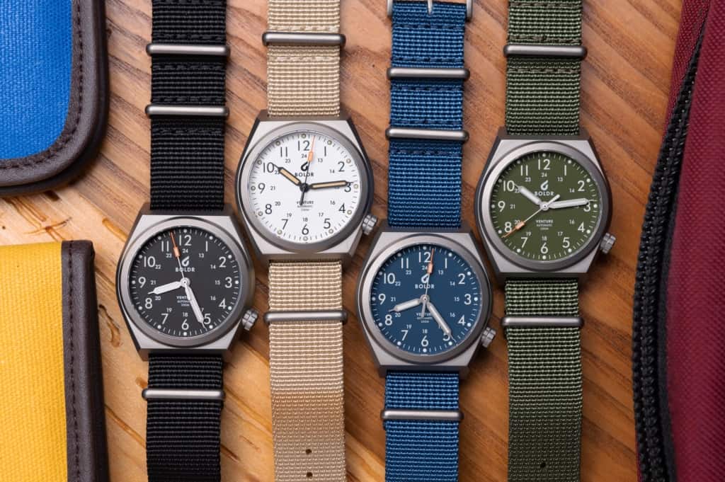 Now Available – BOLDR and Their 38mm, Automatic, Titanium $299 Field Watches