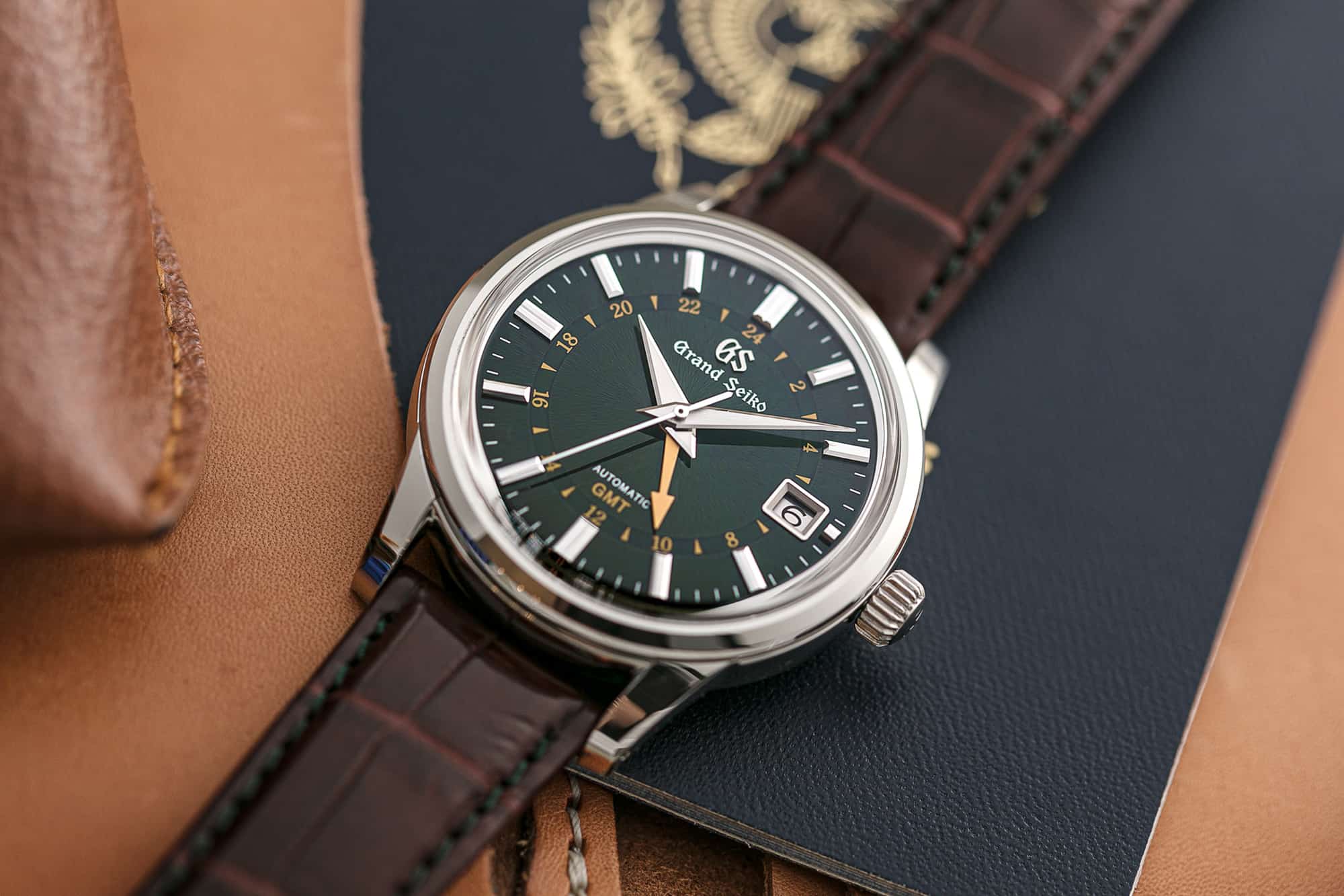 Grand Seiko teams with Watches of Switzerland for their Latest Mt. Iwate  Dialed GMT - Worn & Wound