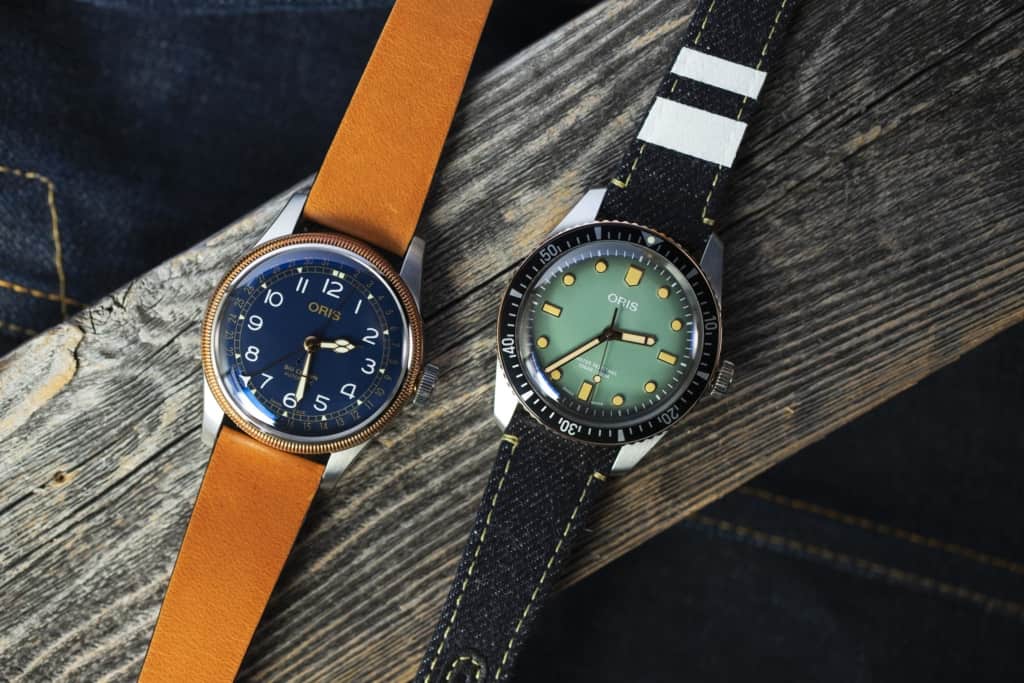 Now Available – Two Bronze Bezeled Beauties by Oris
