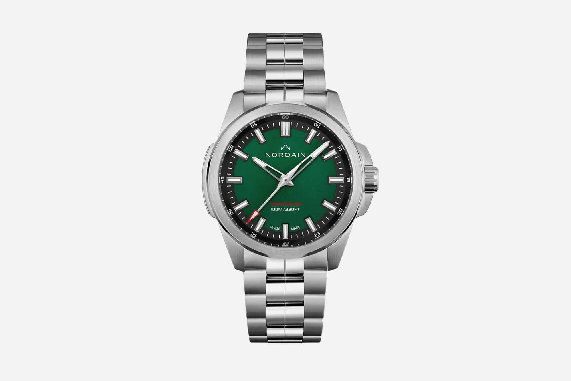 Norqain’s Independence 20 Features a Deep Green Dial and a Movement of Considerable Interest to Watch Fans