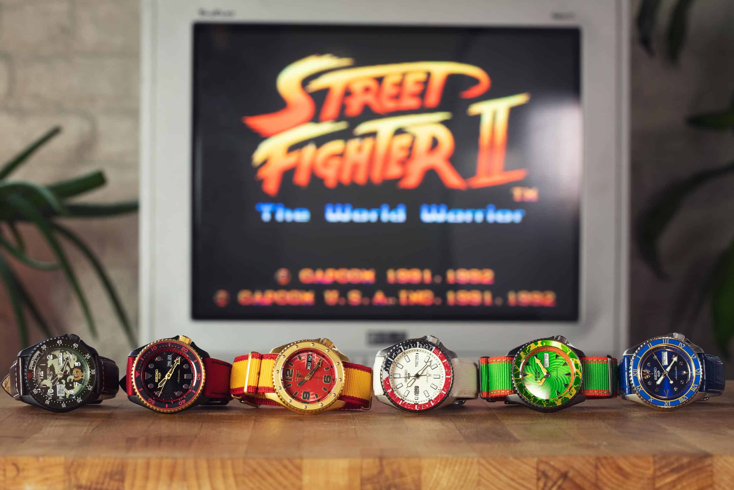 Introducing the Seiko 5 Sports Street Fighter V Limited Editions – Exclusive US Launch at the Windup Watch Shop