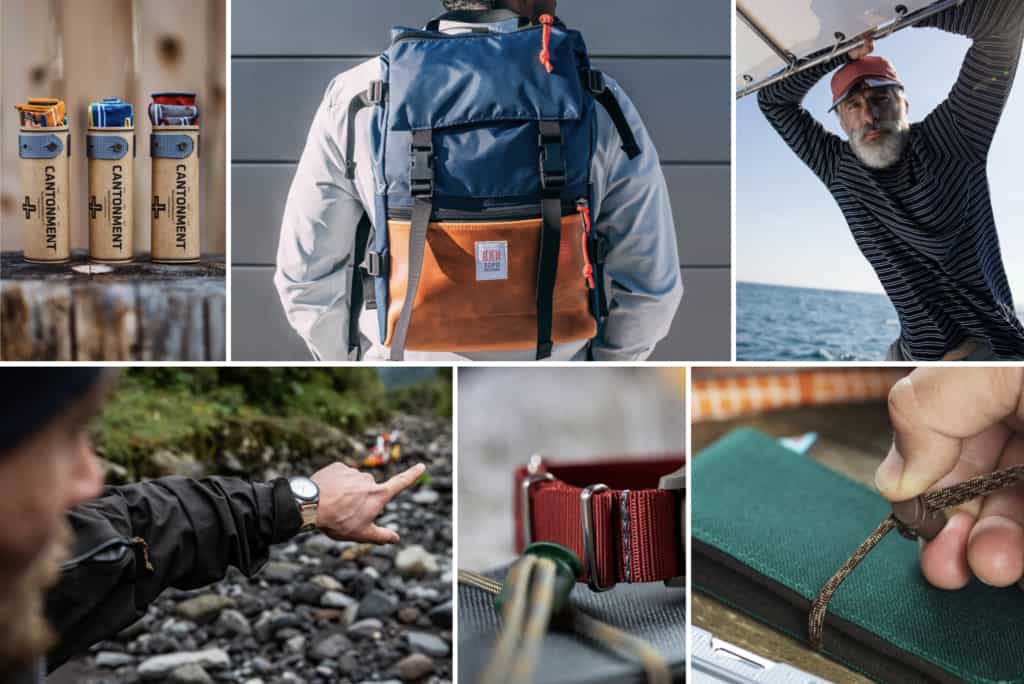 Enter to Win an EDC Giveaway with Topo Designs, Cantonment, Quaker Marine Supply, One Eleven, and the Windup Watch Shop!