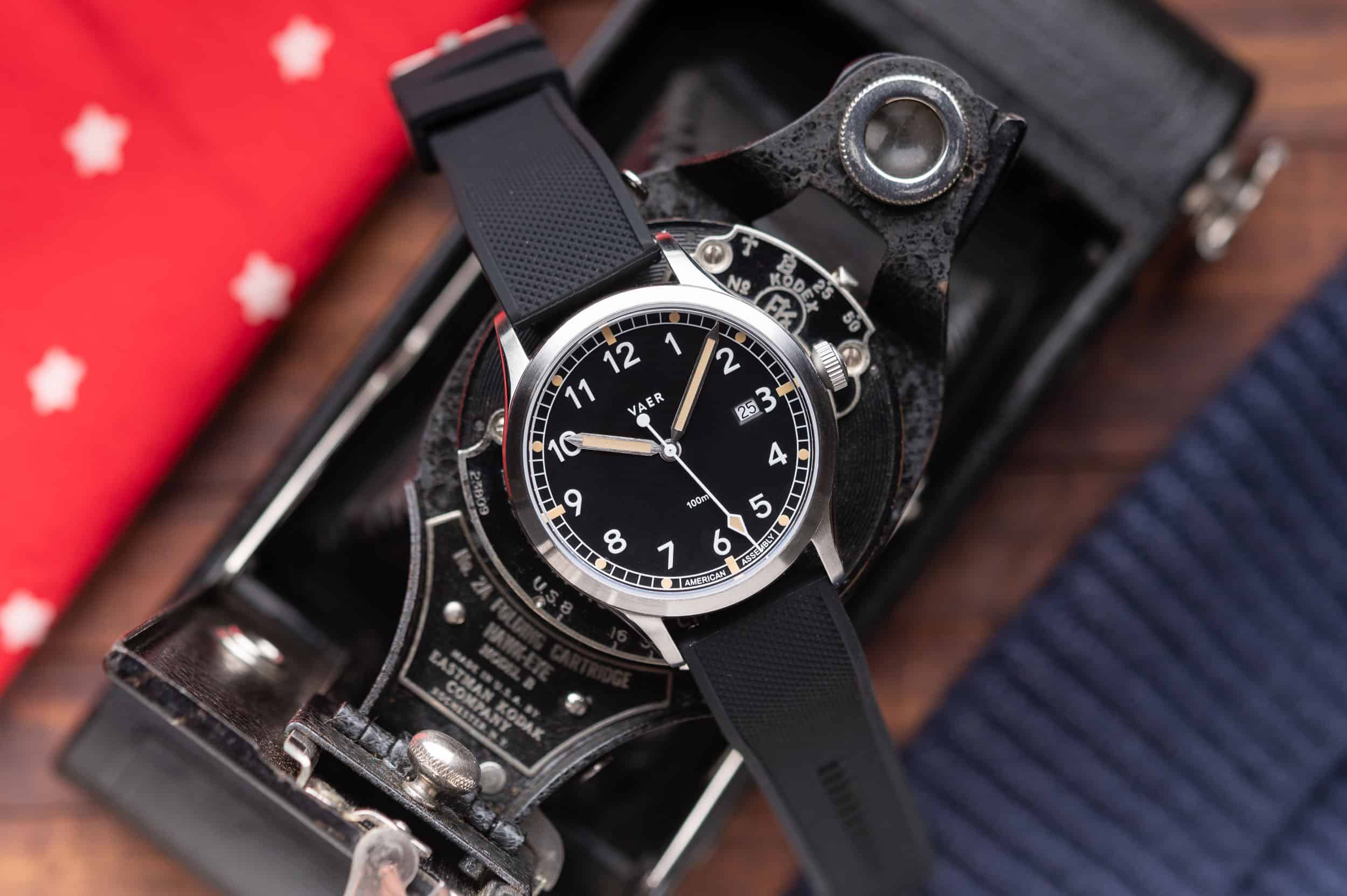 Affordable, American-Assembled Tool Watches by Vaer are Now Available at the Windup Watch Shop