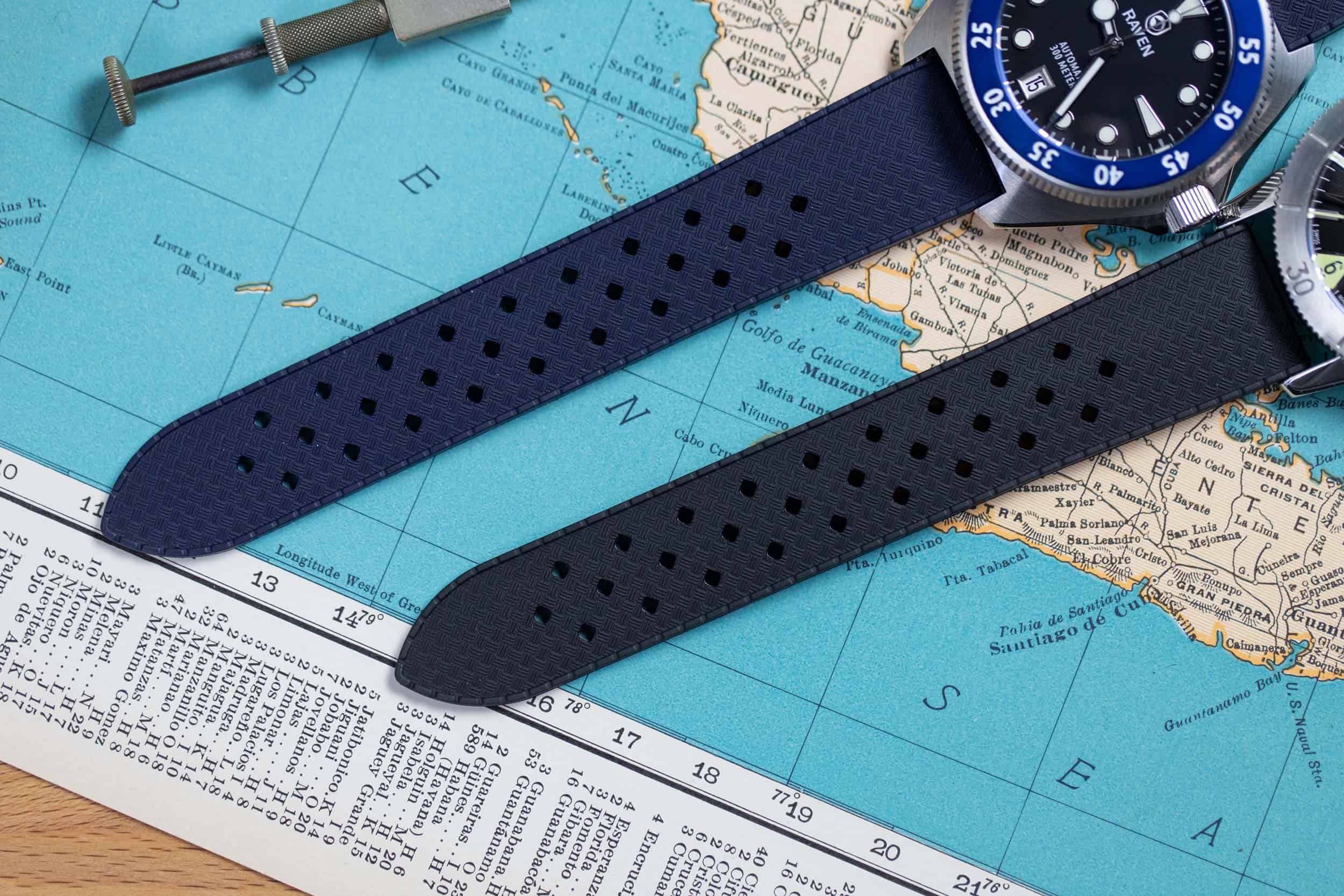 Introducing the Rockaway Vintage-Style Rubber Strap – Now Available at the Windup Watch Shop