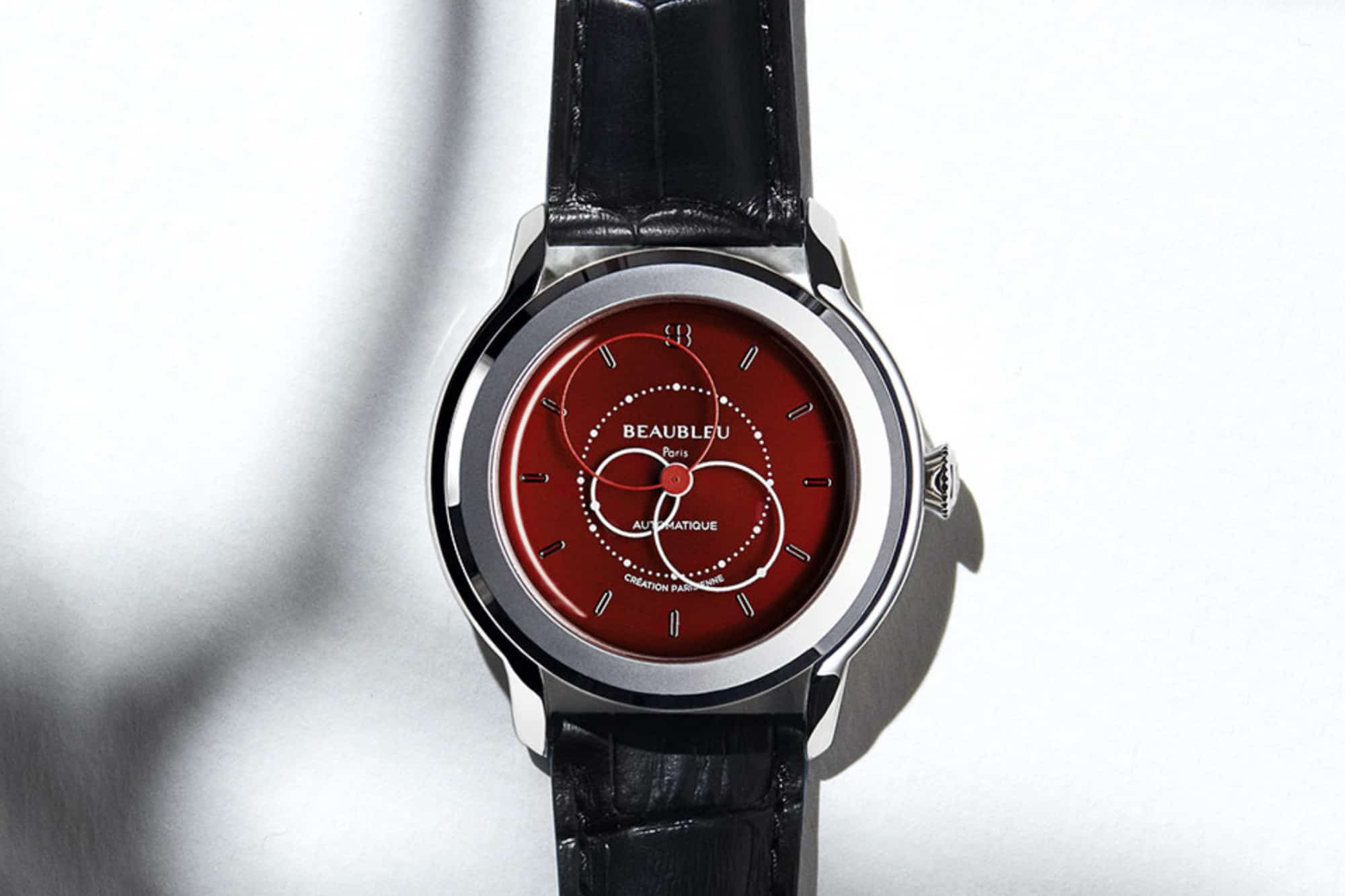 Beaubleu?s Unique Watches Replace Traditional Hands with Rotating Circles