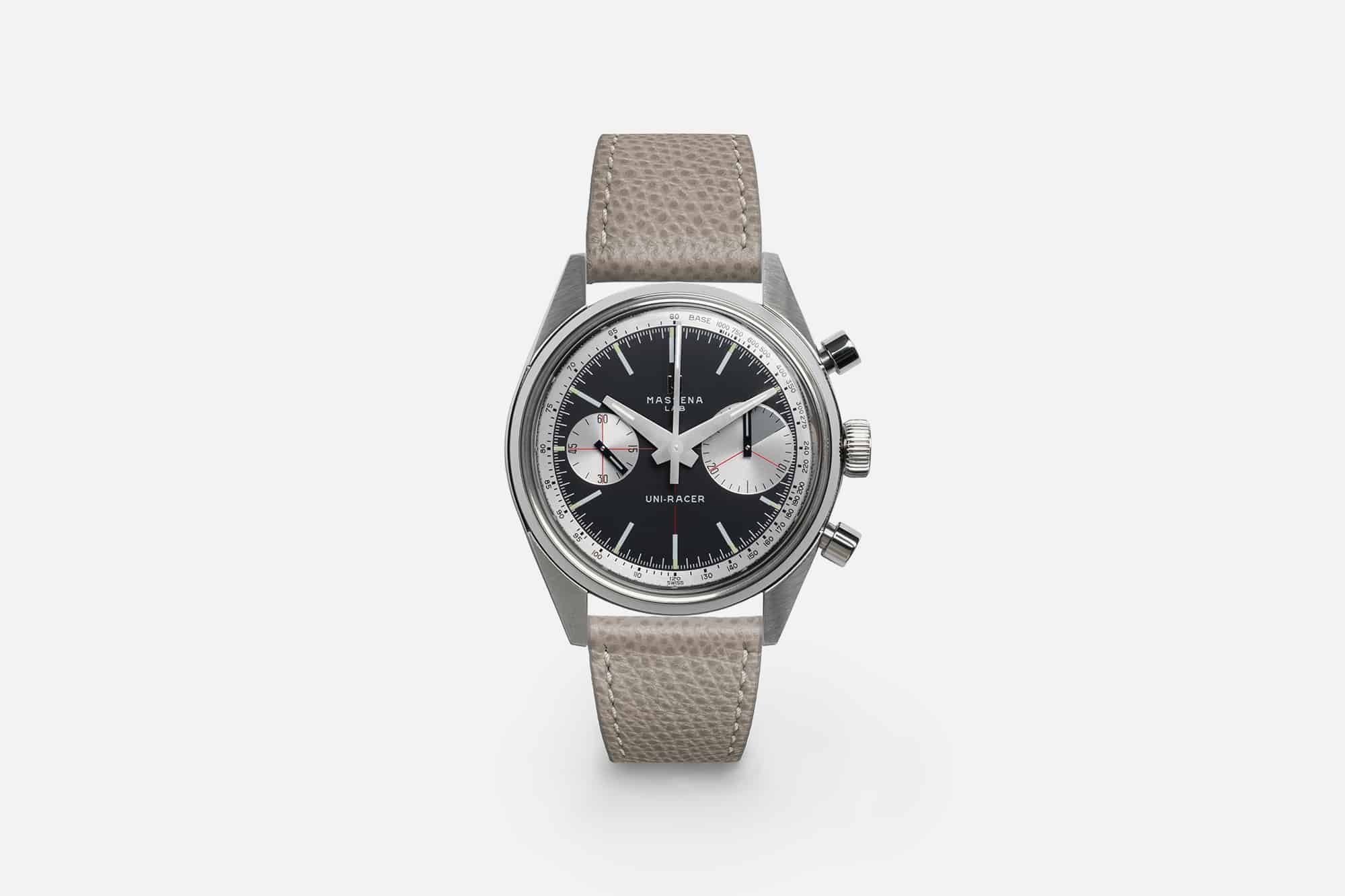 Massena LAB Introduces their First Solo Venture, Inspired by a Classic 60s Chrono: the Uni-Racer