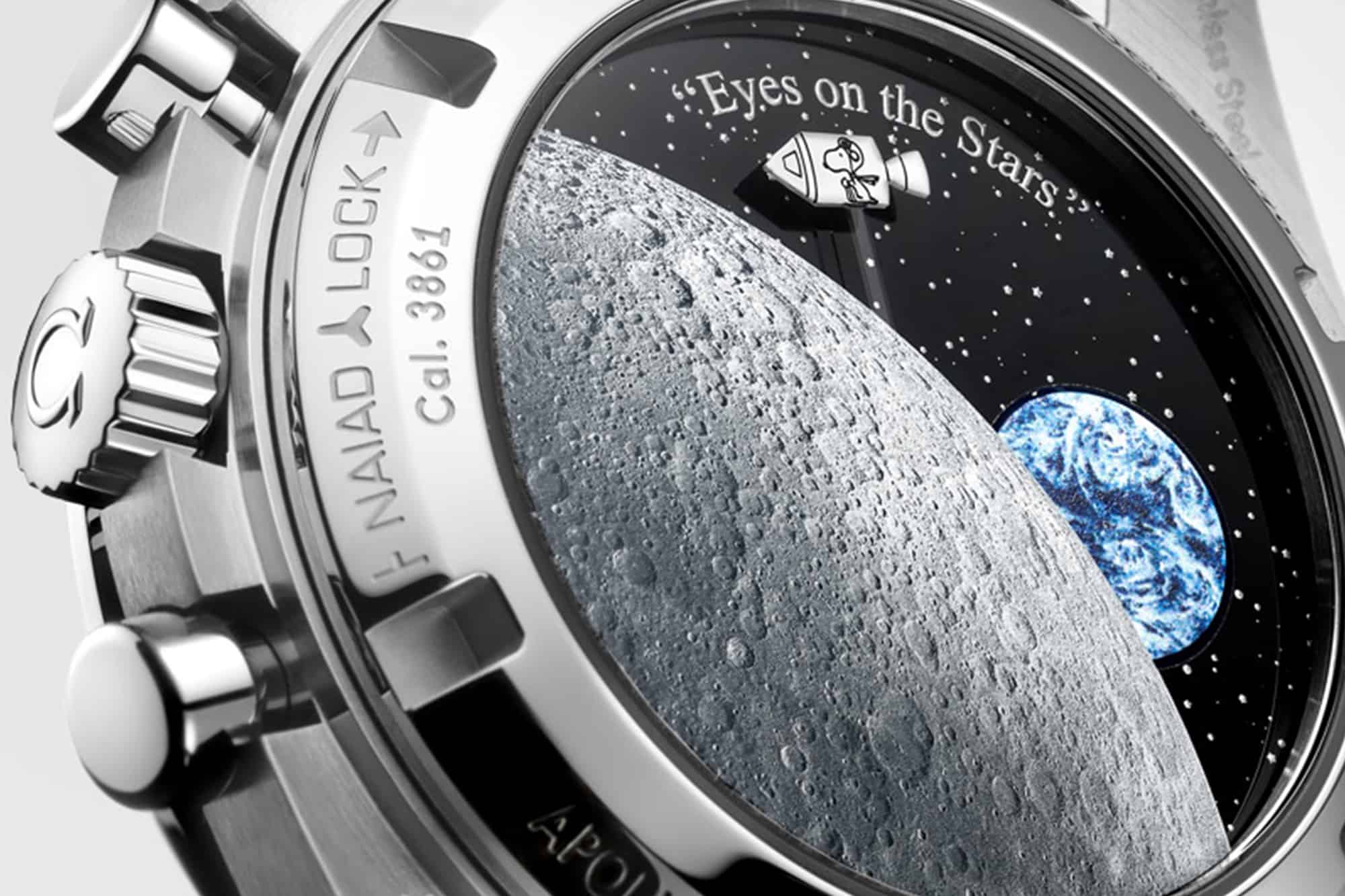 Omega Launches The New Silver Snoopy Speedmaster Worn Wound