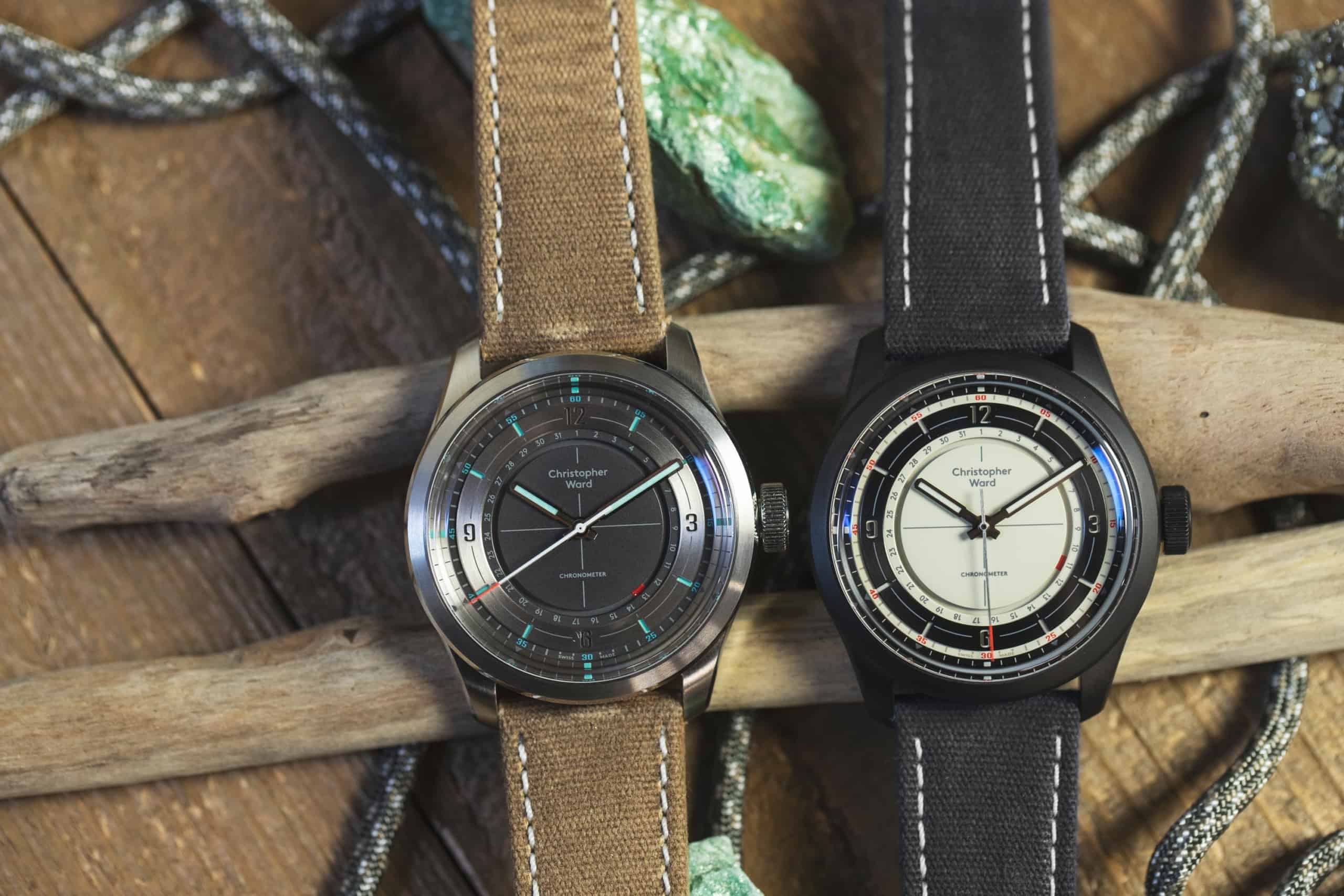 Introducing the Christopher Ward x Worn & Wound C65 Sandstorm and Sandstorm Blackout Chronometers