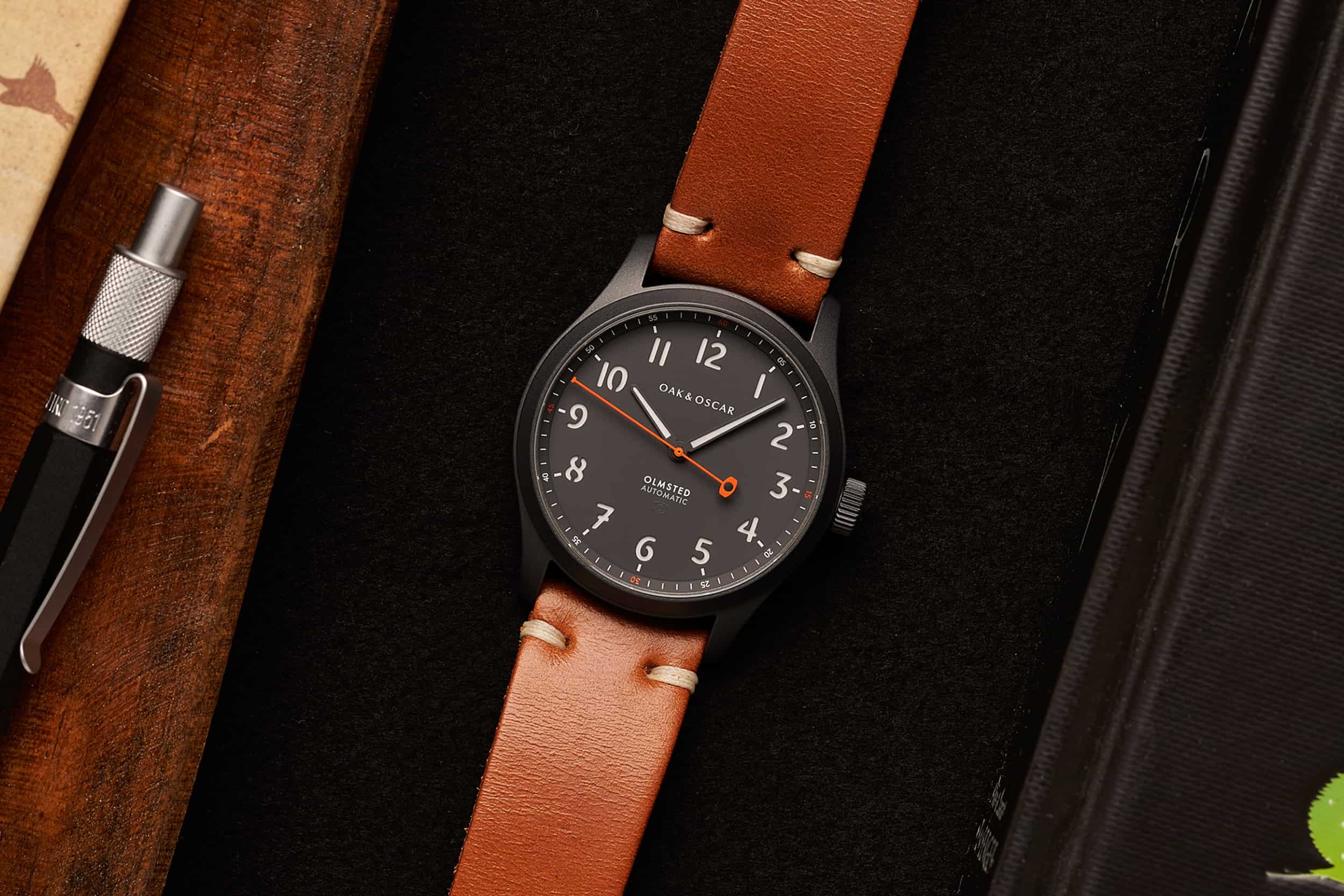 Oak & Oscar Introduce the Olmsted Matte, with a Sleek Ceramic Coated Case