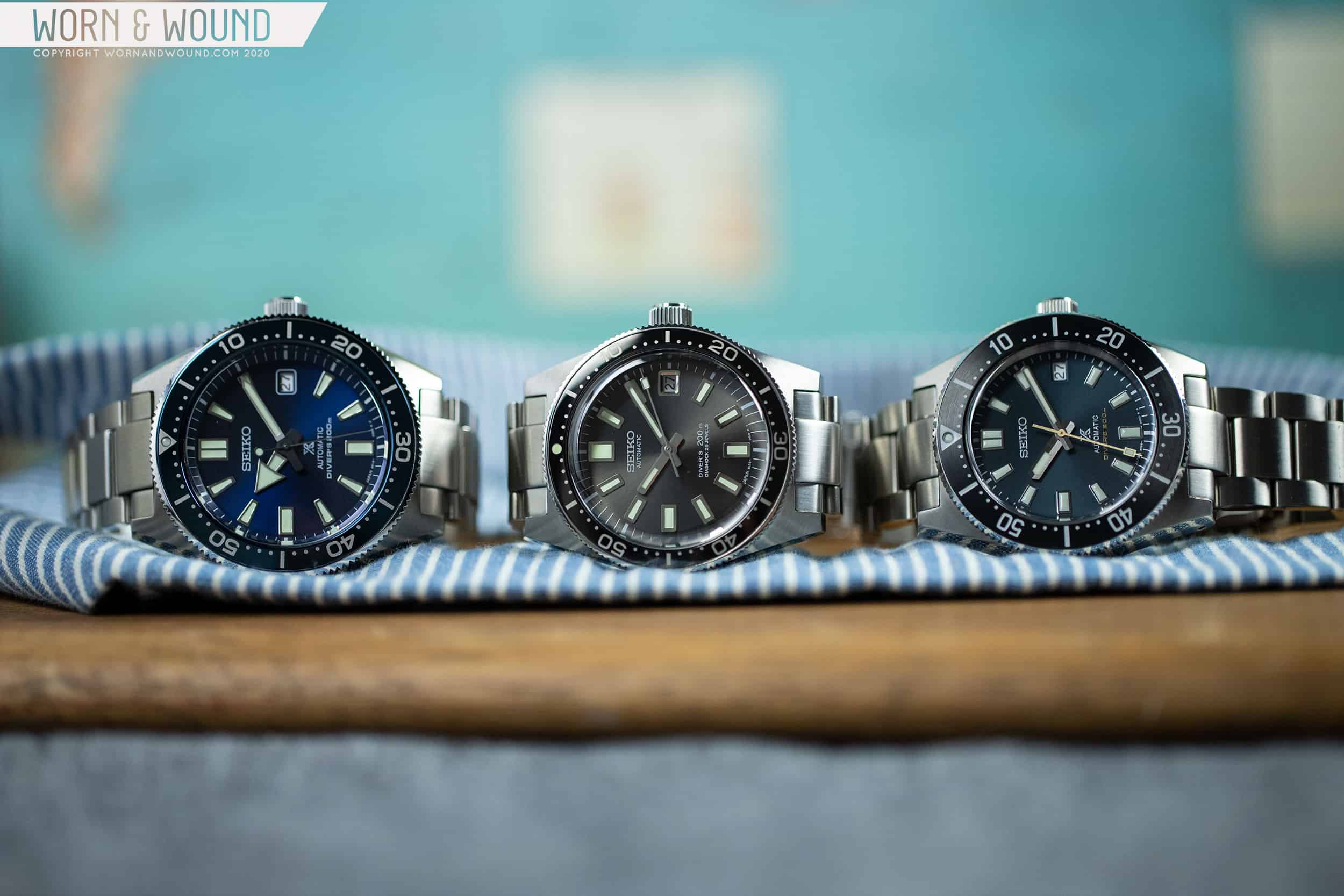 The Seiko 62MAS Family - Three Generations Compared - Worn & Wound