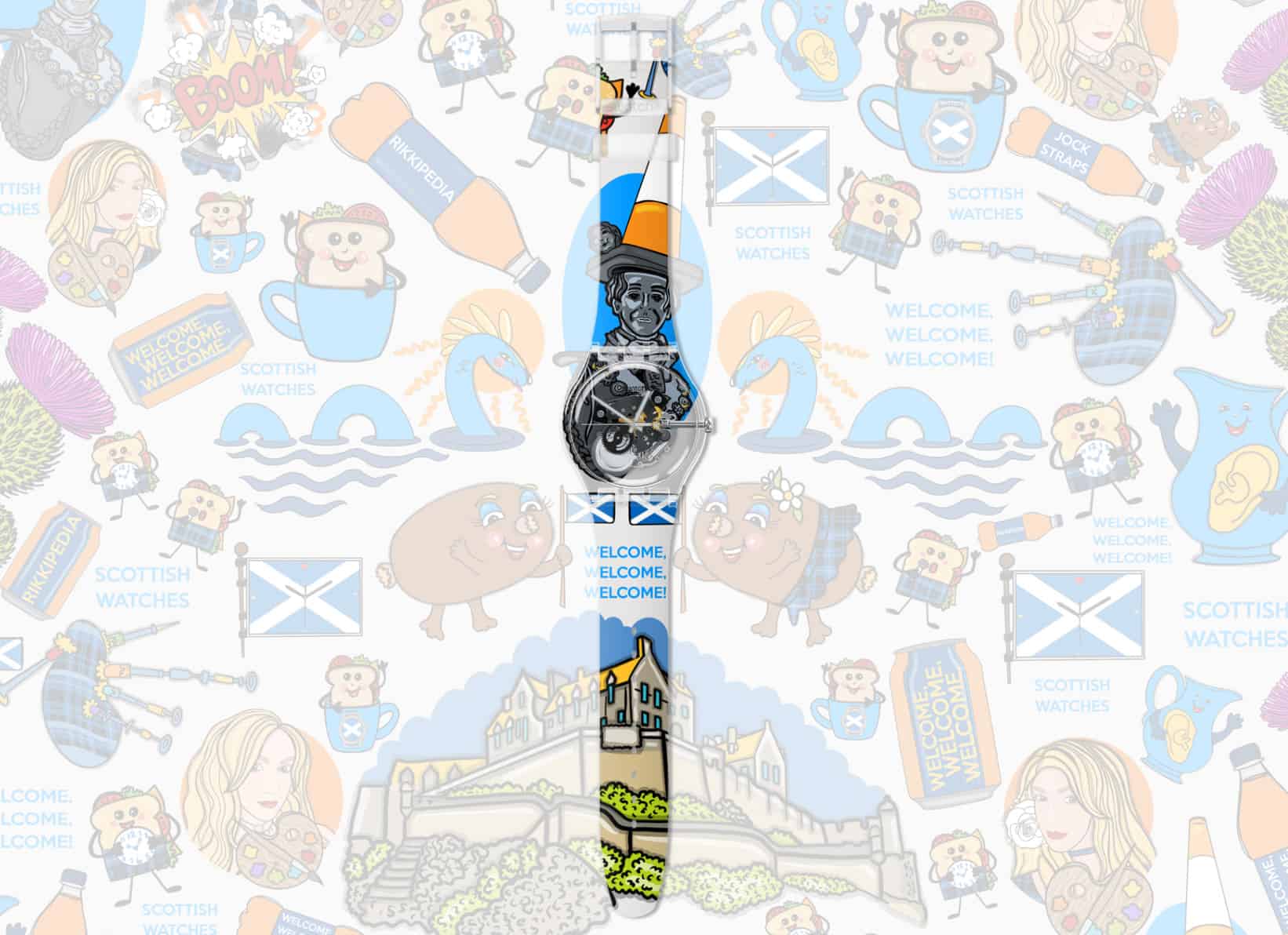 Make Yourself A Scottish Watches SWATCH Watch