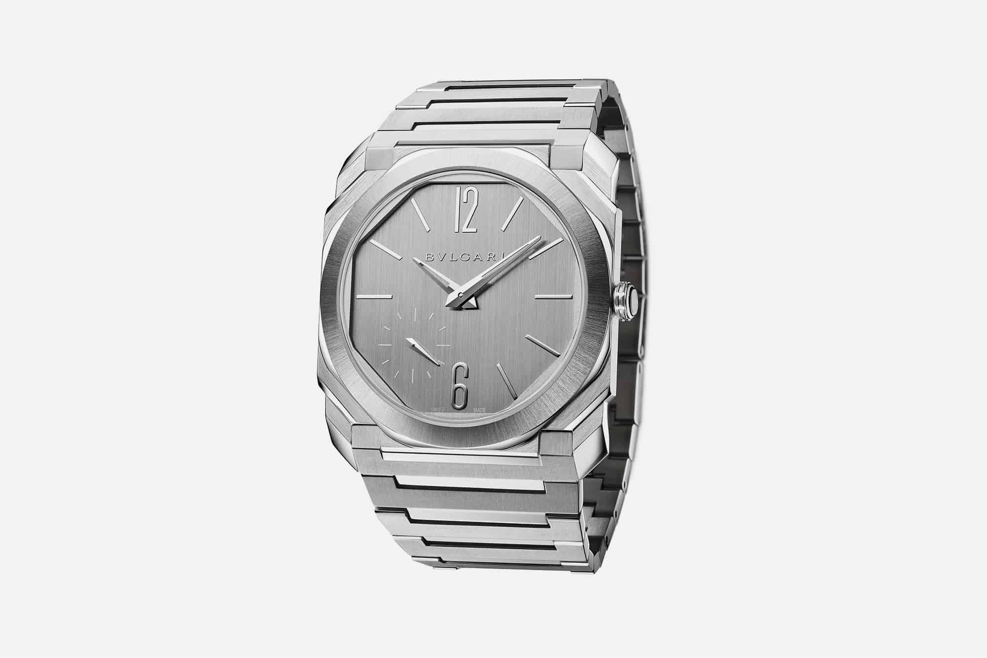 Bulgari Introduces a New Octo Finissimo with a Stunning Silvered Dial