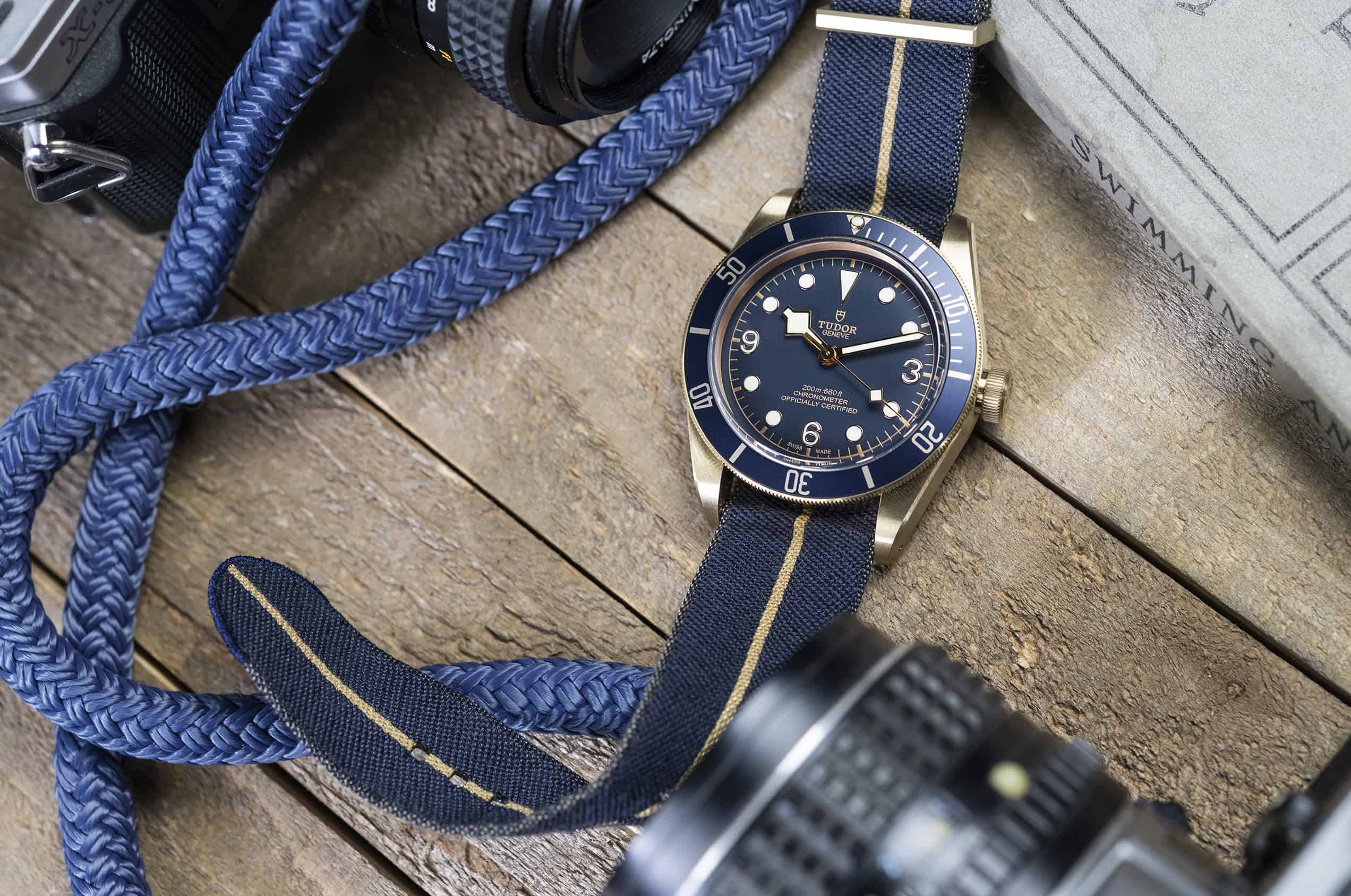 Tudor Brings The Black Bay Bronze Blue to the US - & Wound