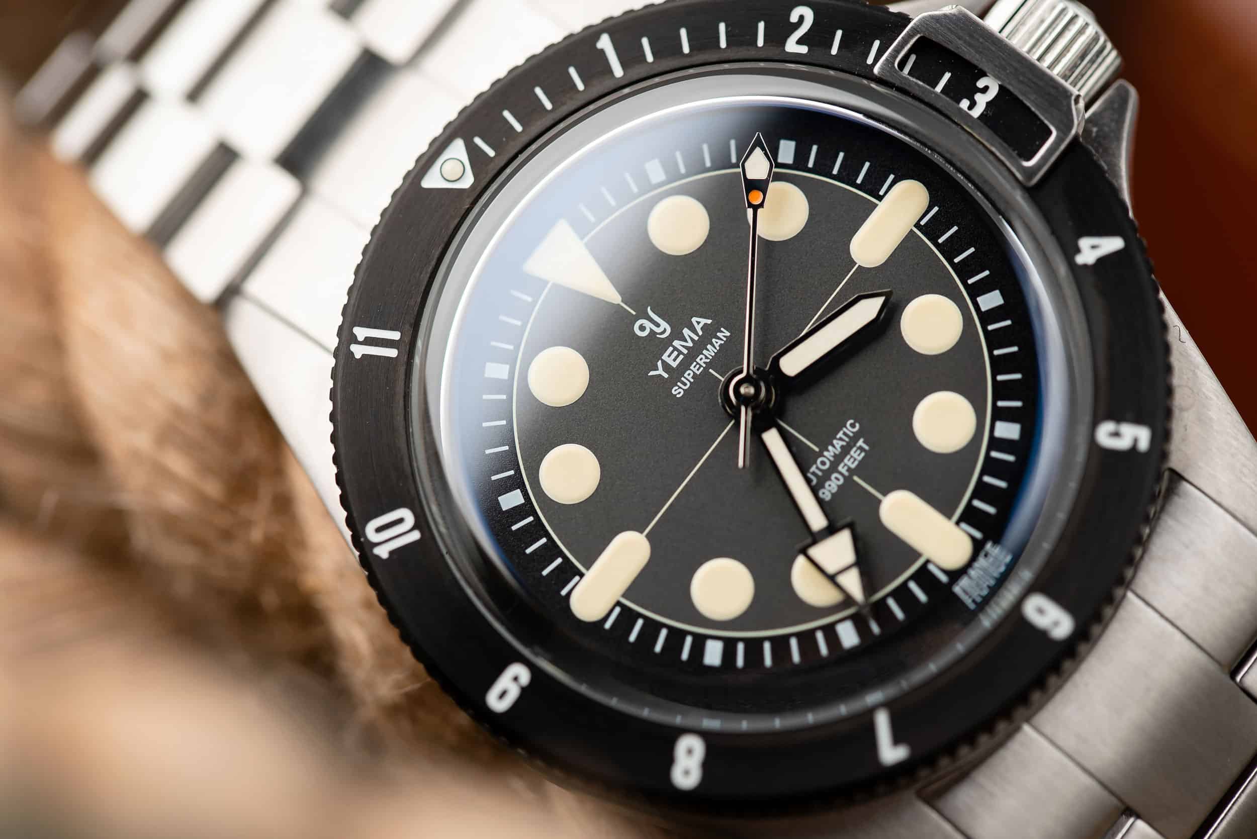 Introducing the Yema x Worn & Wound Superman Maxi Dial Limited 