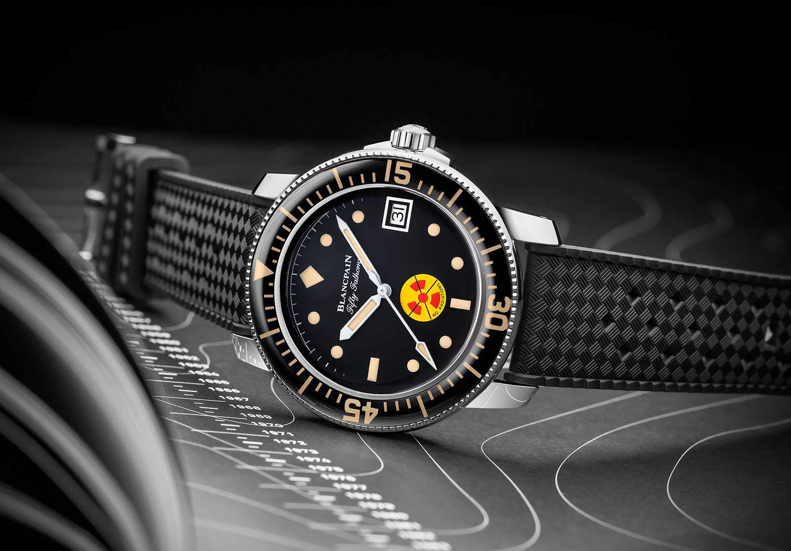 Introducing The Blancpain Tribute To Fifty Fathoms No Rad Worn