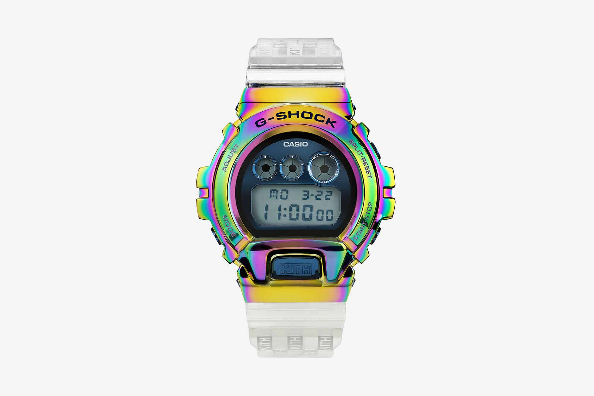 G-Shock and Kith Team Up on a Rainbow GM-6900 - Worn & Wound