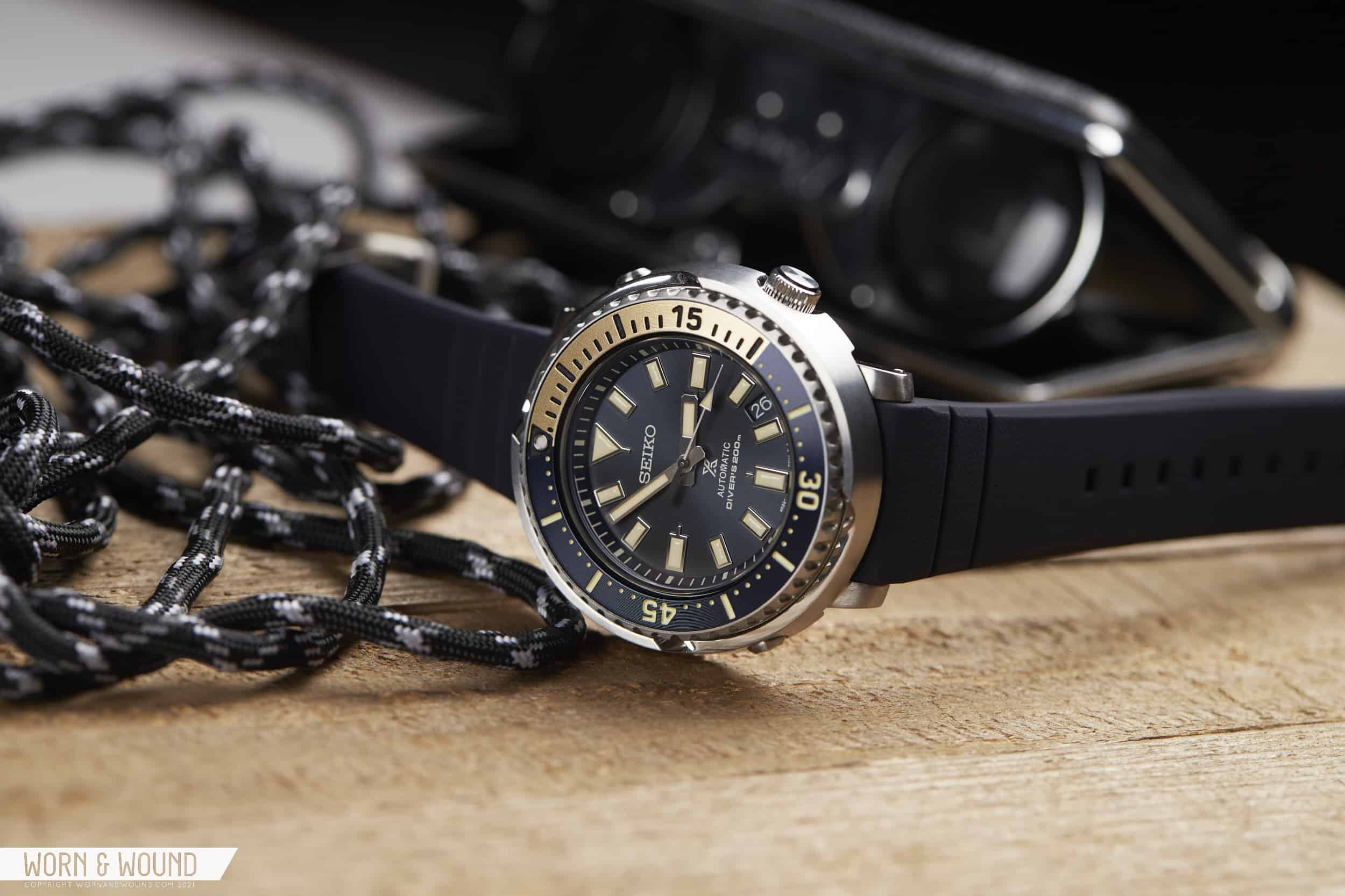 Hands-On: The Seiko SRPF81K1 Tuna - Wound