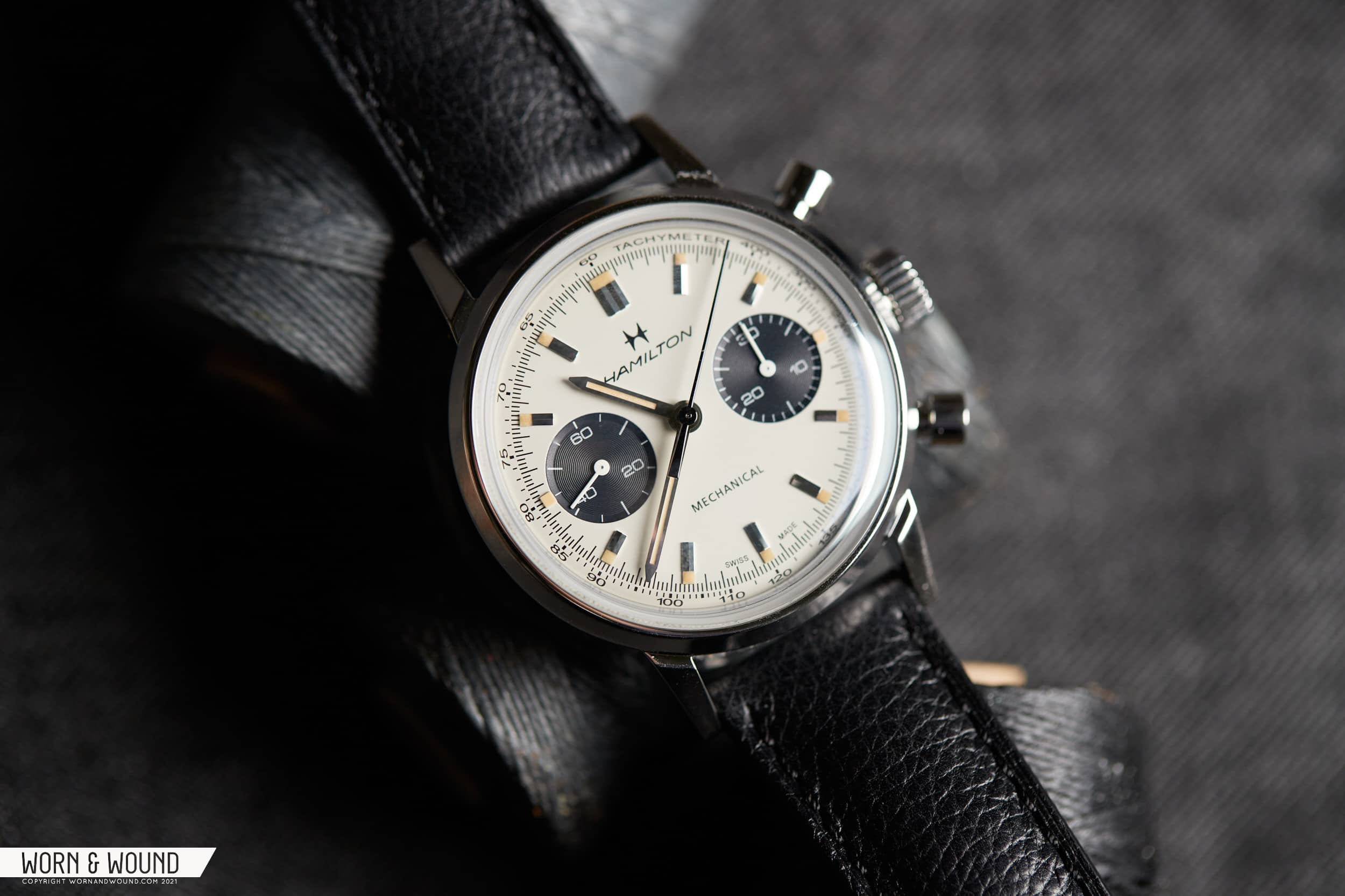Hands-On With The Hand-Wound Hamilton Chronograph H - Worn & Wound