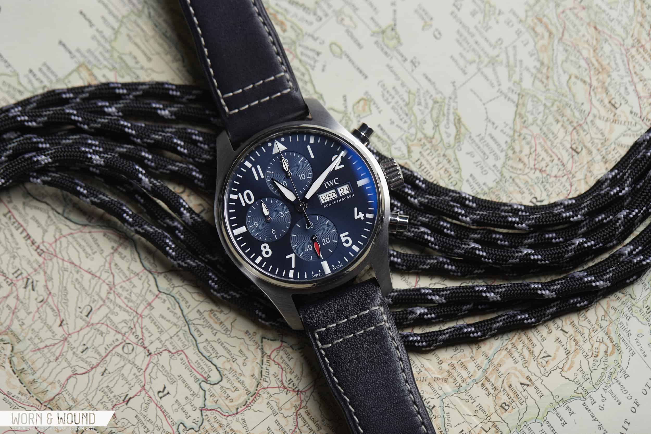 Hands-On With The New IWC Classic Pilot's Watch Chronograph 41 - Worn ...