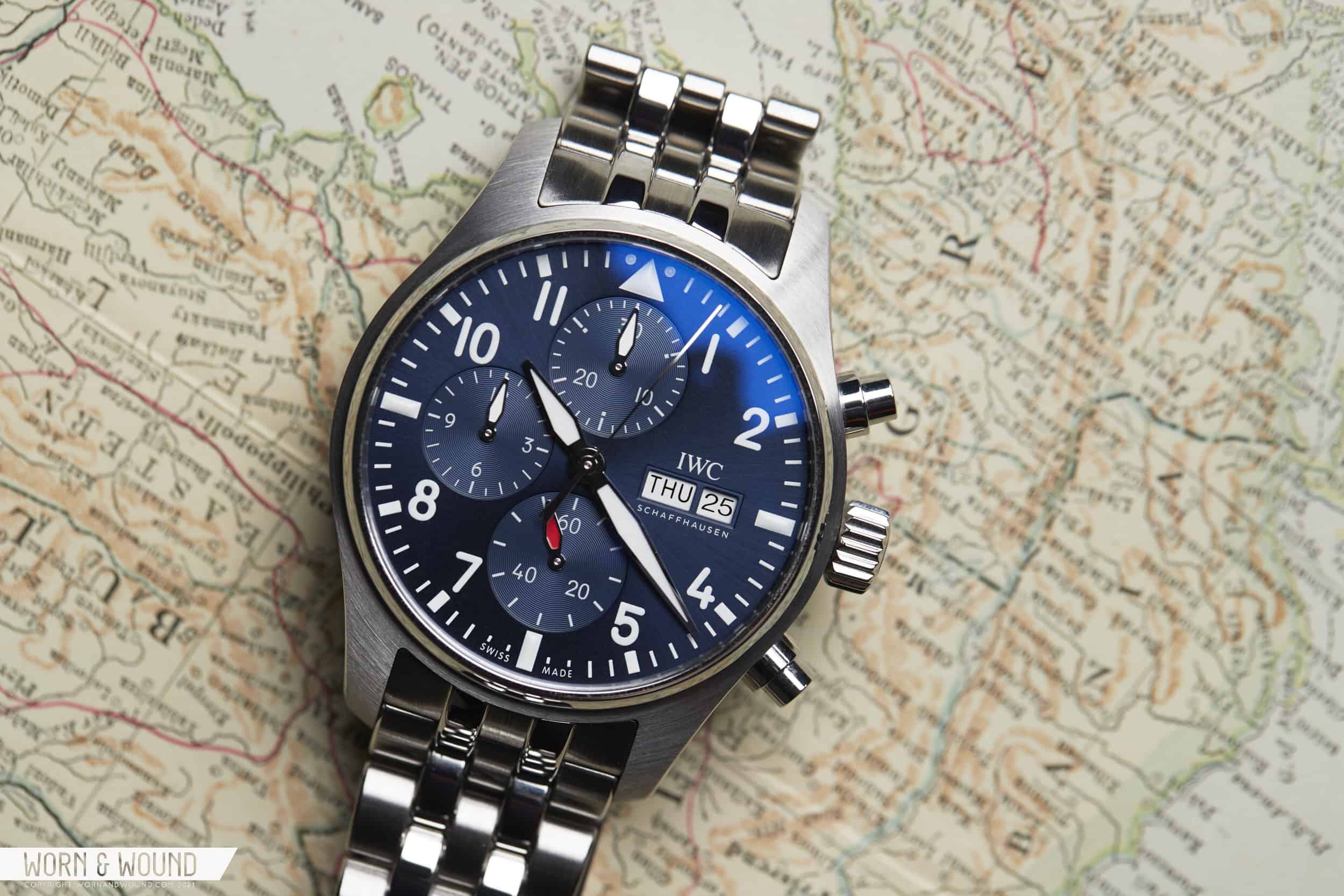 Hands-On With The New IWC Classic Pilot's Watch Chronograph 41 - Worn ...