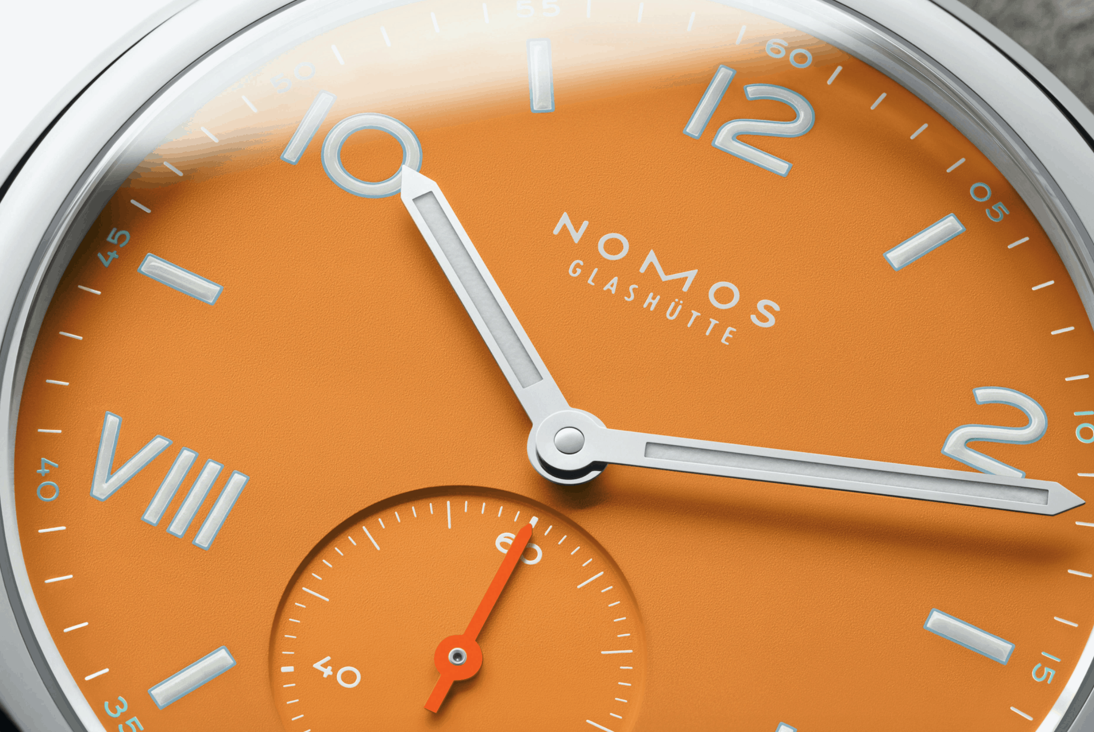 Introducing The Nomos Club Campus In Absolute Gray & Future Orange