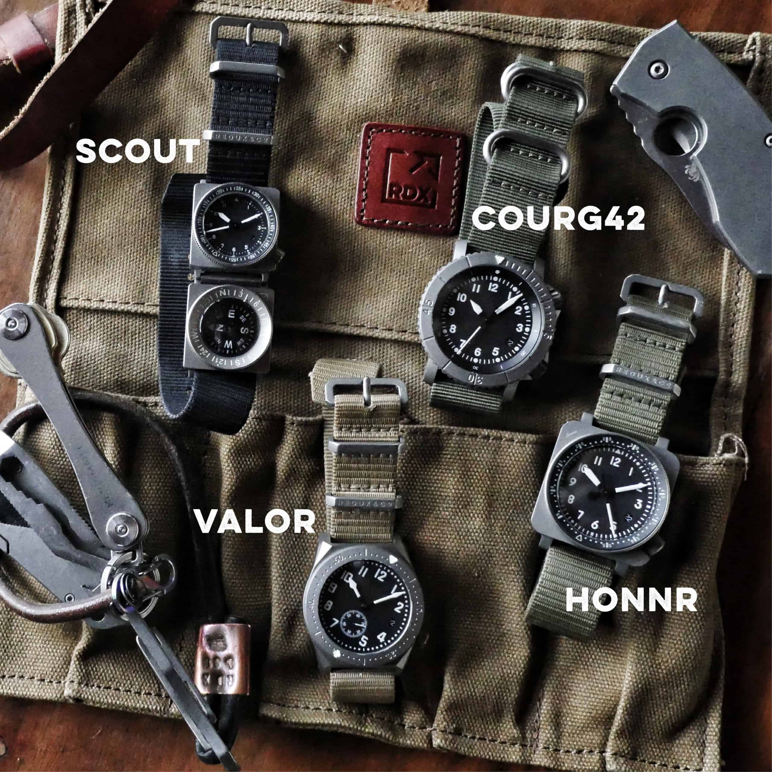 Introducing New Titanium Pilot-Diver Mission Watches From Redux & Co