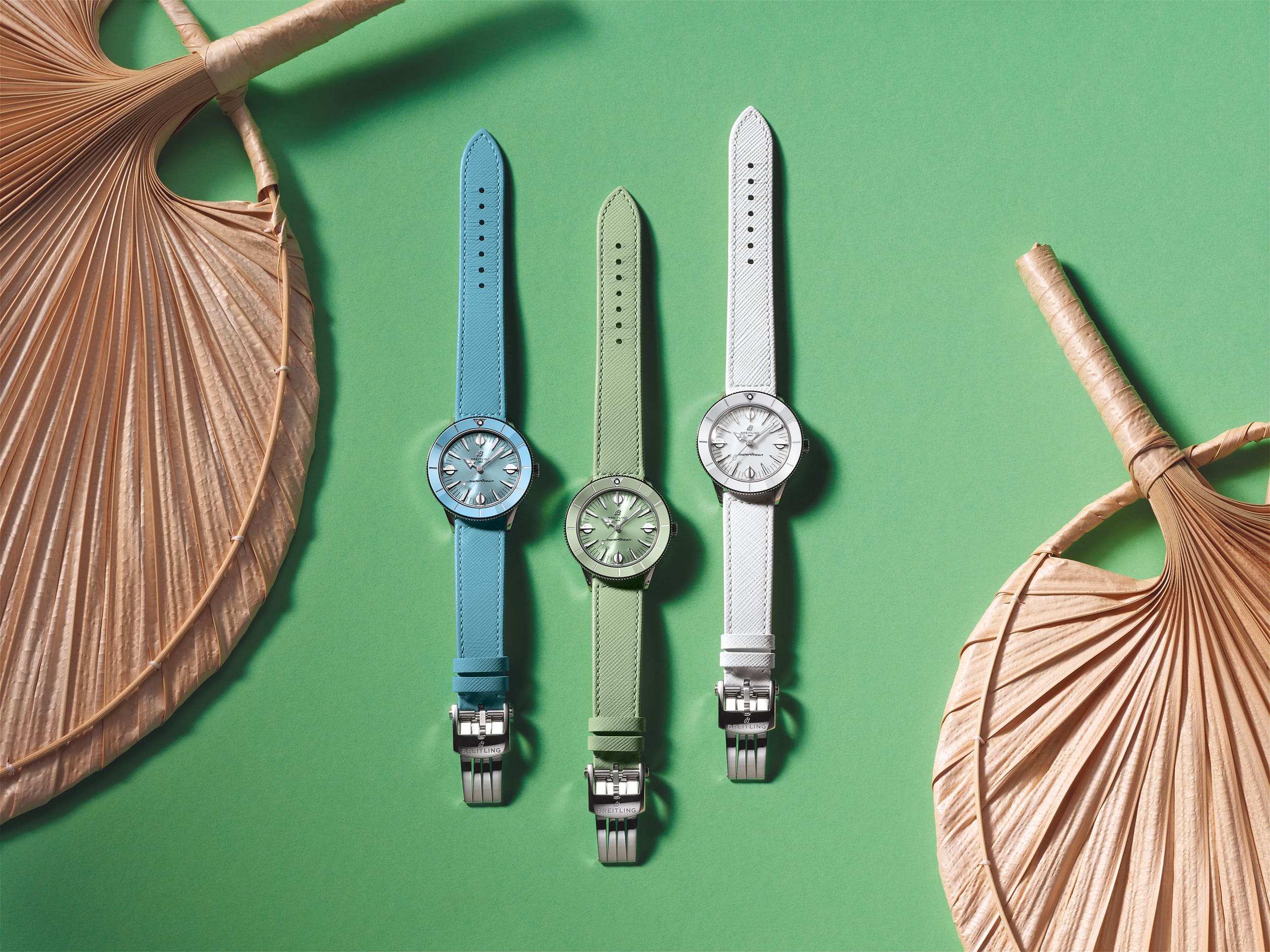Introducing The Breitling Superocean Heritage ?57 Pastel Paradise Capsule Collection
