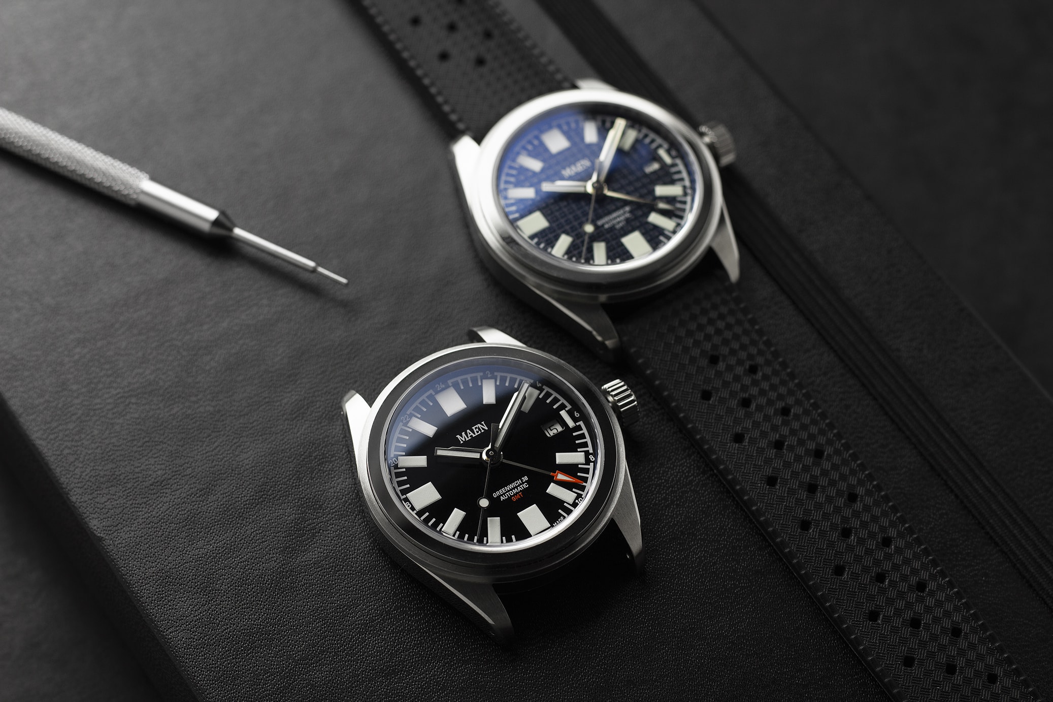 Introducing The MAEN Greenwich Automatic 38 GMT