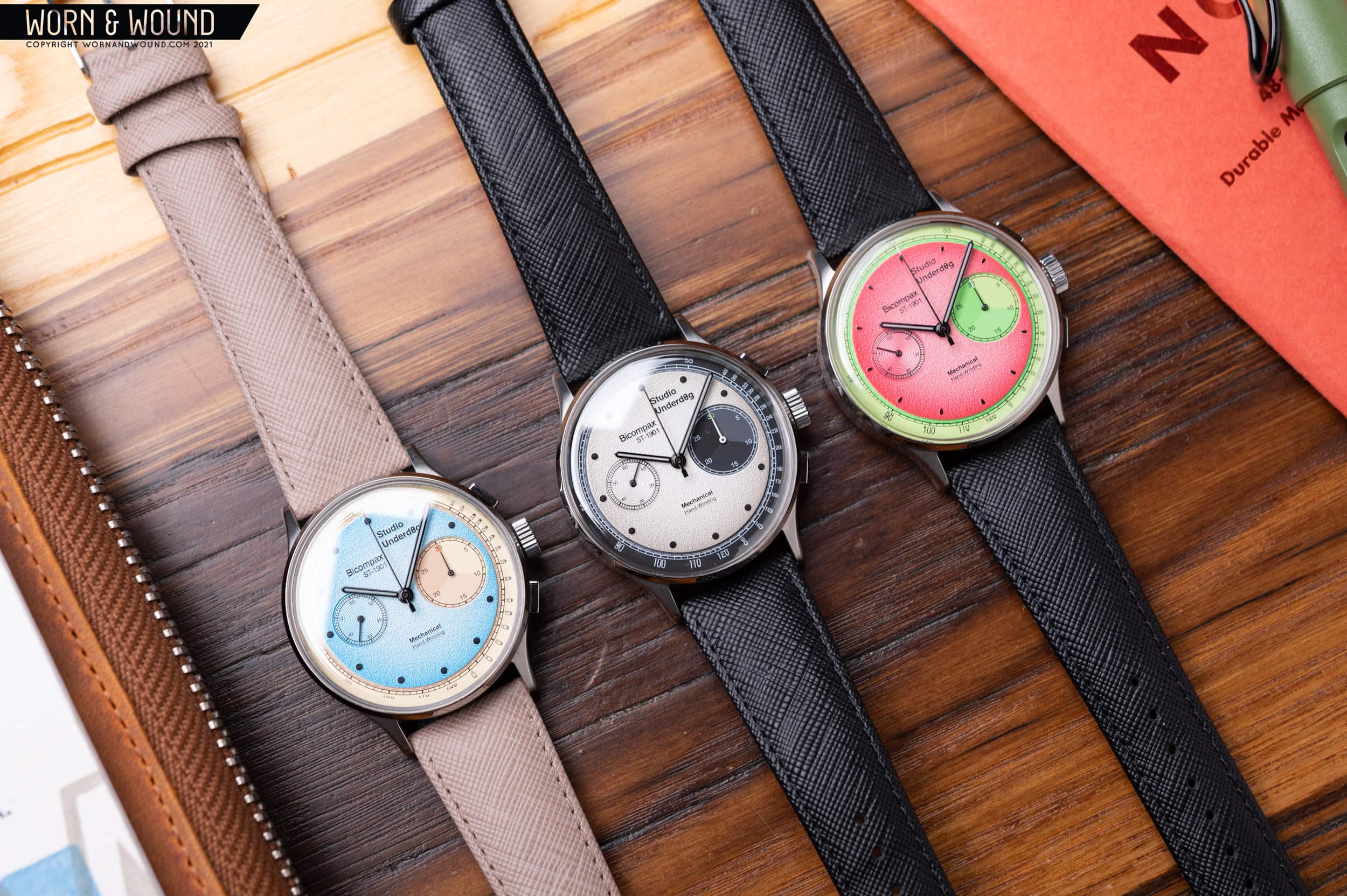 Review: The Colorful Studio Underd0g Chronographs