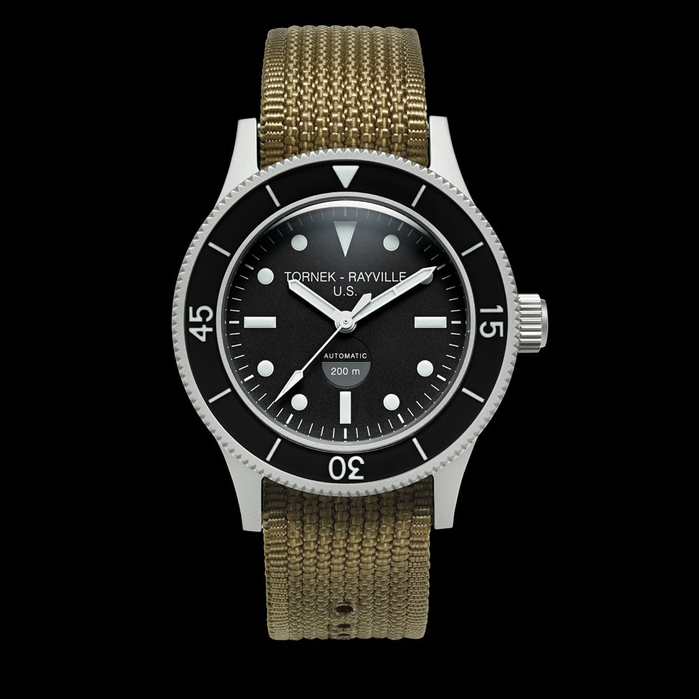 Tornek-Rayville Returns With TR-660 Dive Watch - Worn & Wound