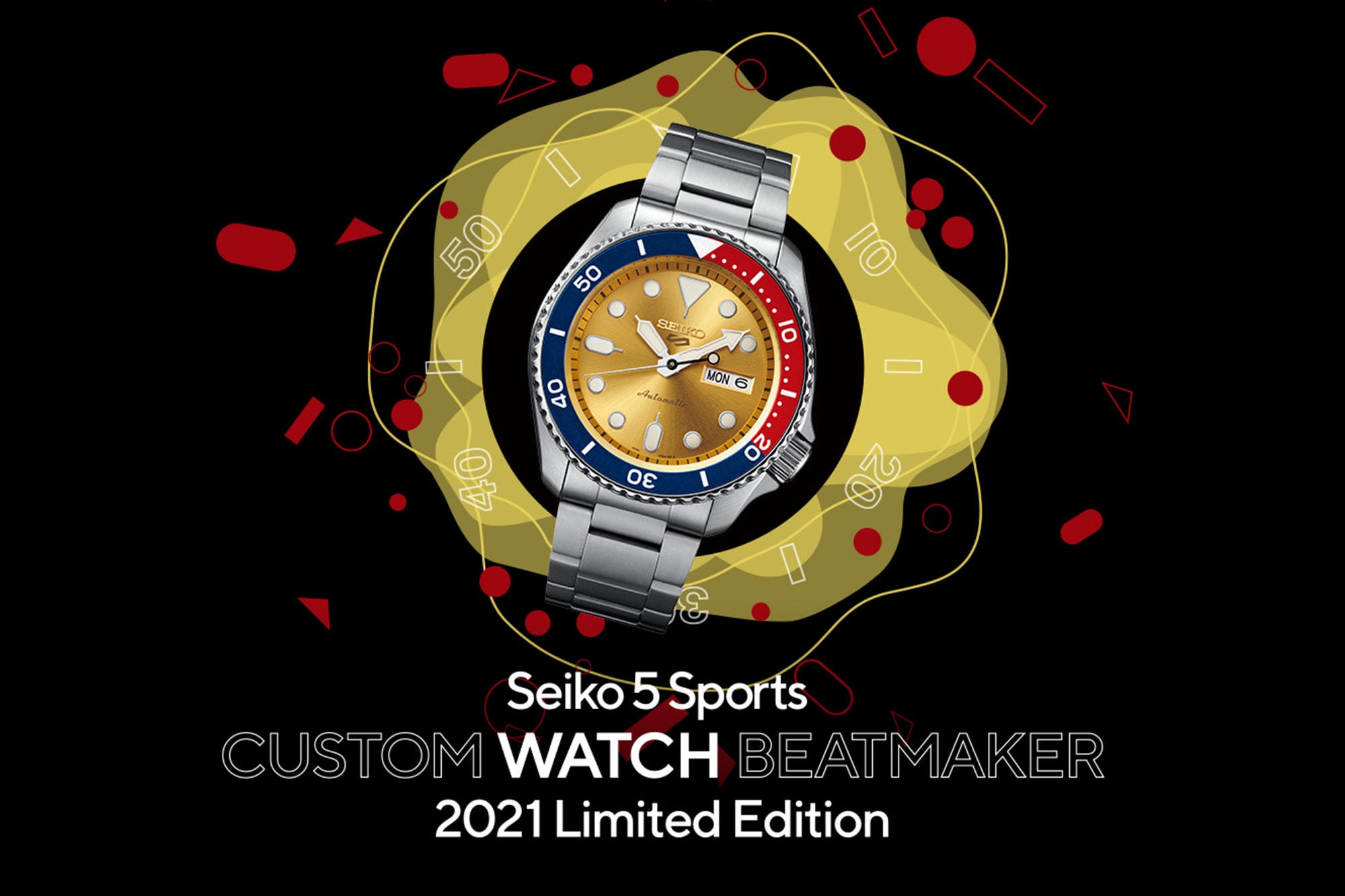Introducing the Seiko 5 Sports Custom Watch Beatmaker Limited 