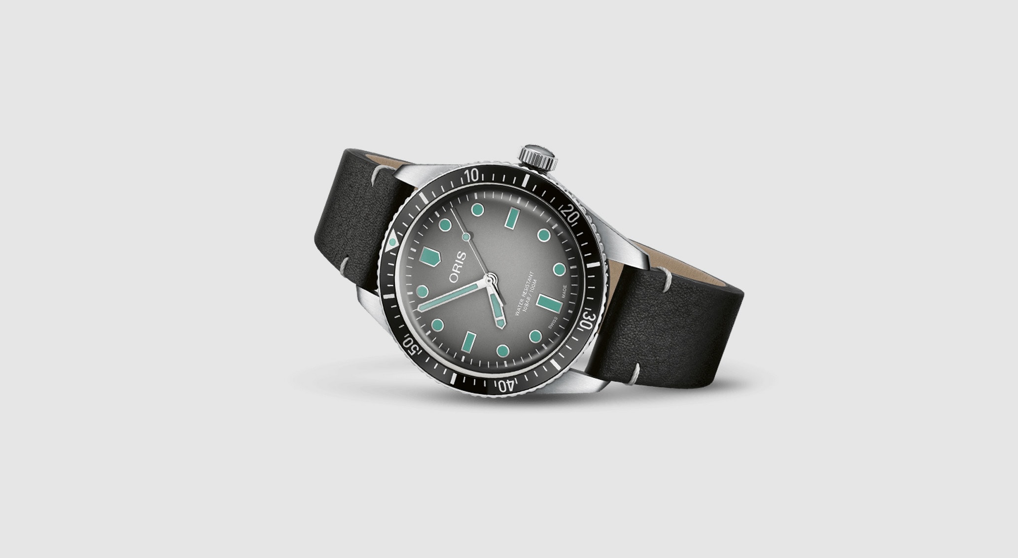 The Oris Divers Sixty Five Gets Unique Grey Turquoise Colorway