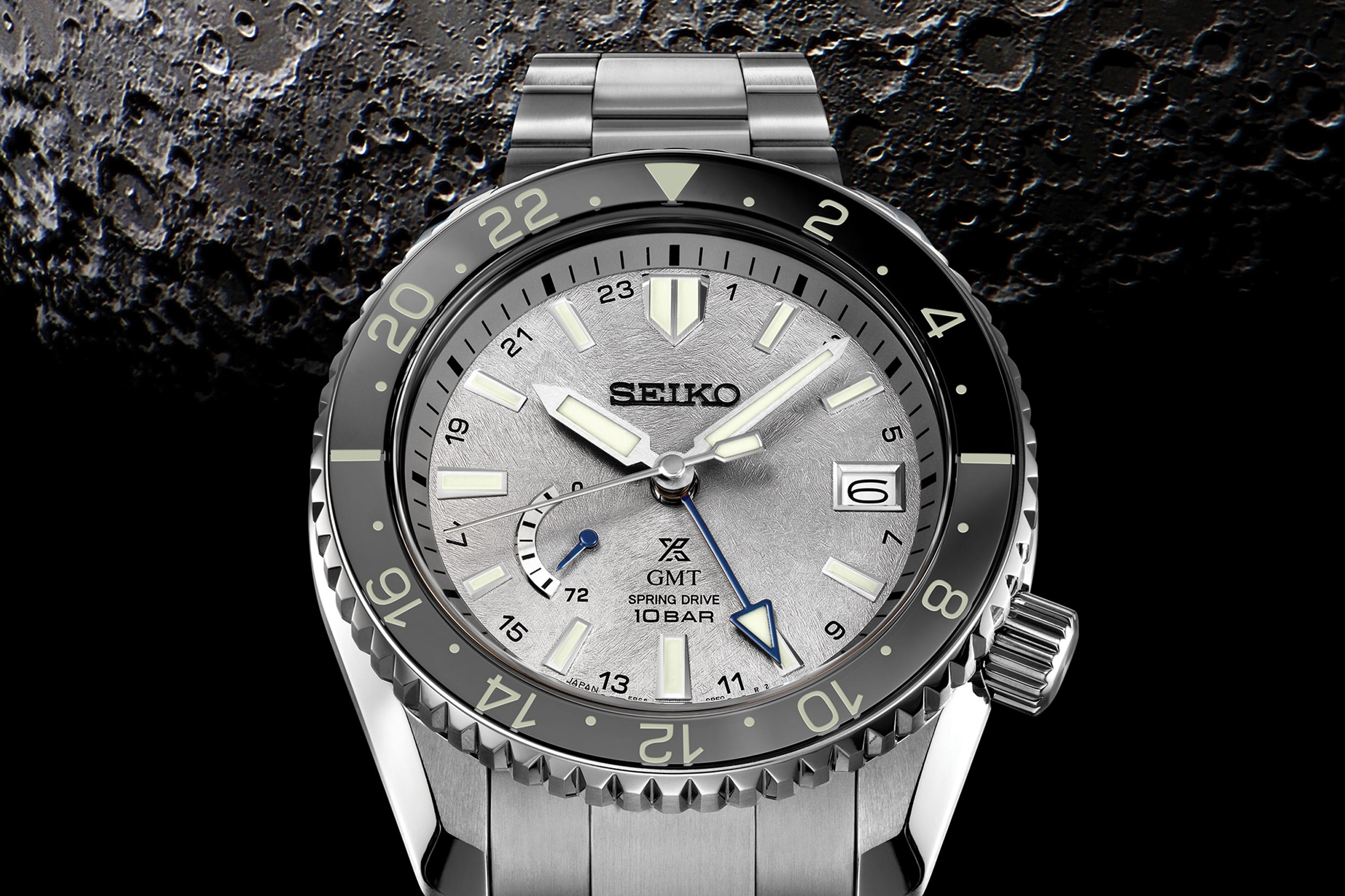 Sammenlignelig Luksus ære Seiko's Latest Prospex LX Special Edition is a Spring Drive GMT Inspired by  the Moon - Worn & Wound