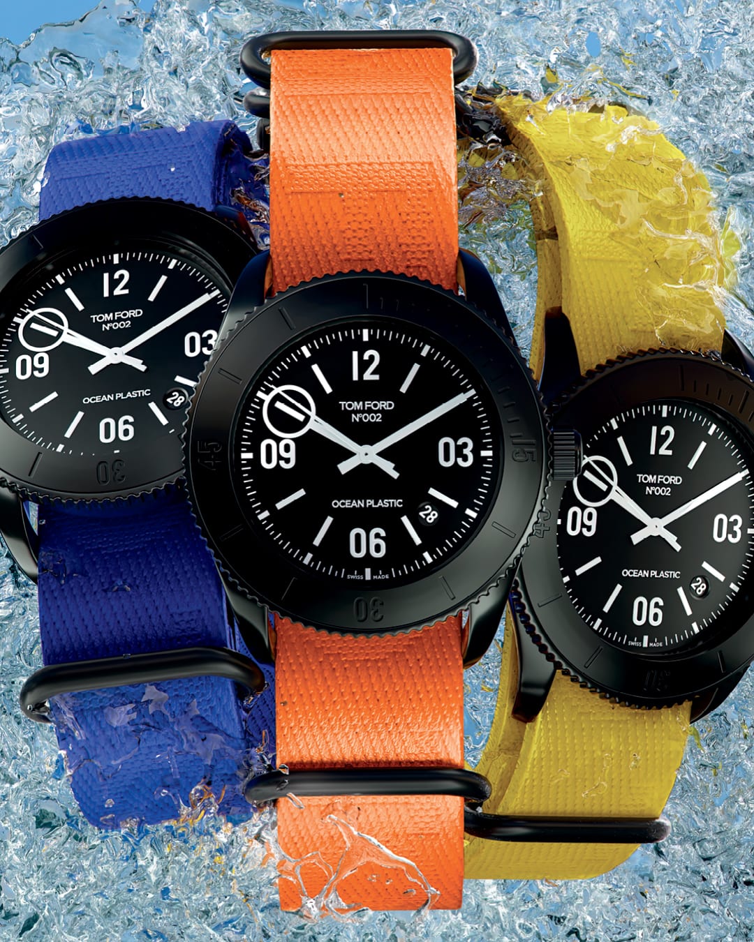 Tom Ford Enters The Ocean Plastics Scene With New Automatic Diver - Worn &  Wound