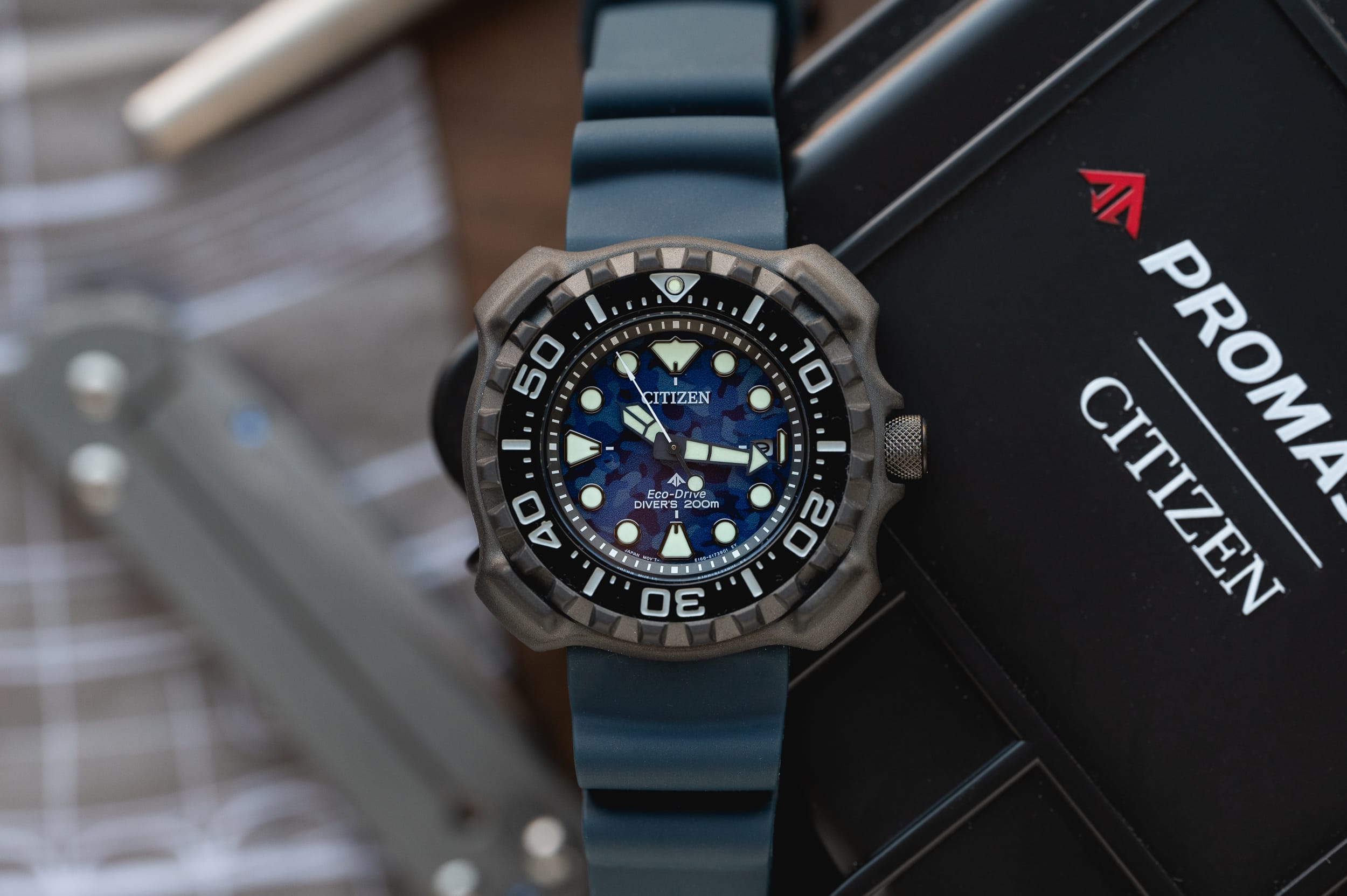 Citizen Promaster Diver Titanium Watch BN0227-25X