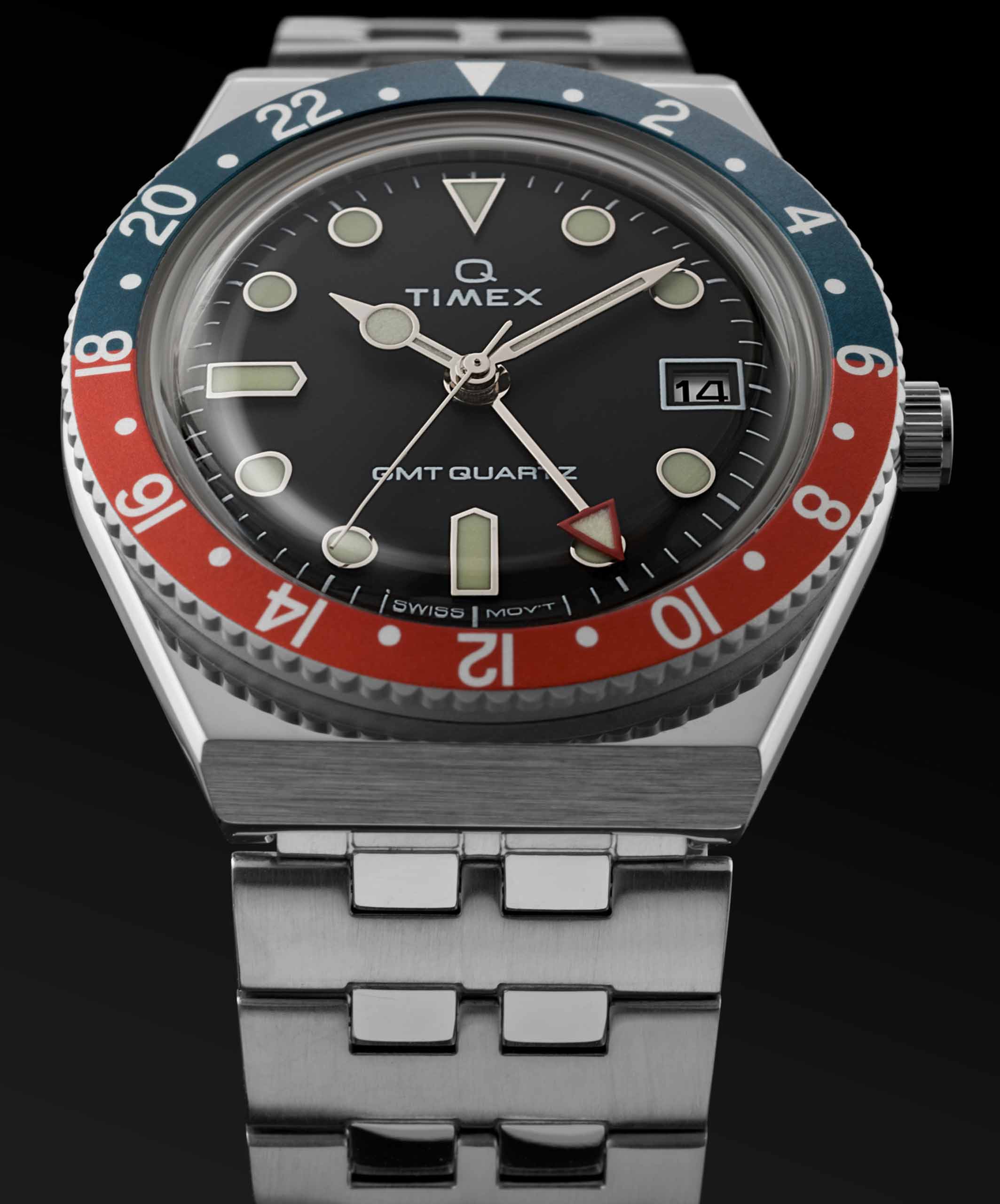 Timex Q GMT ペプシ - 時計