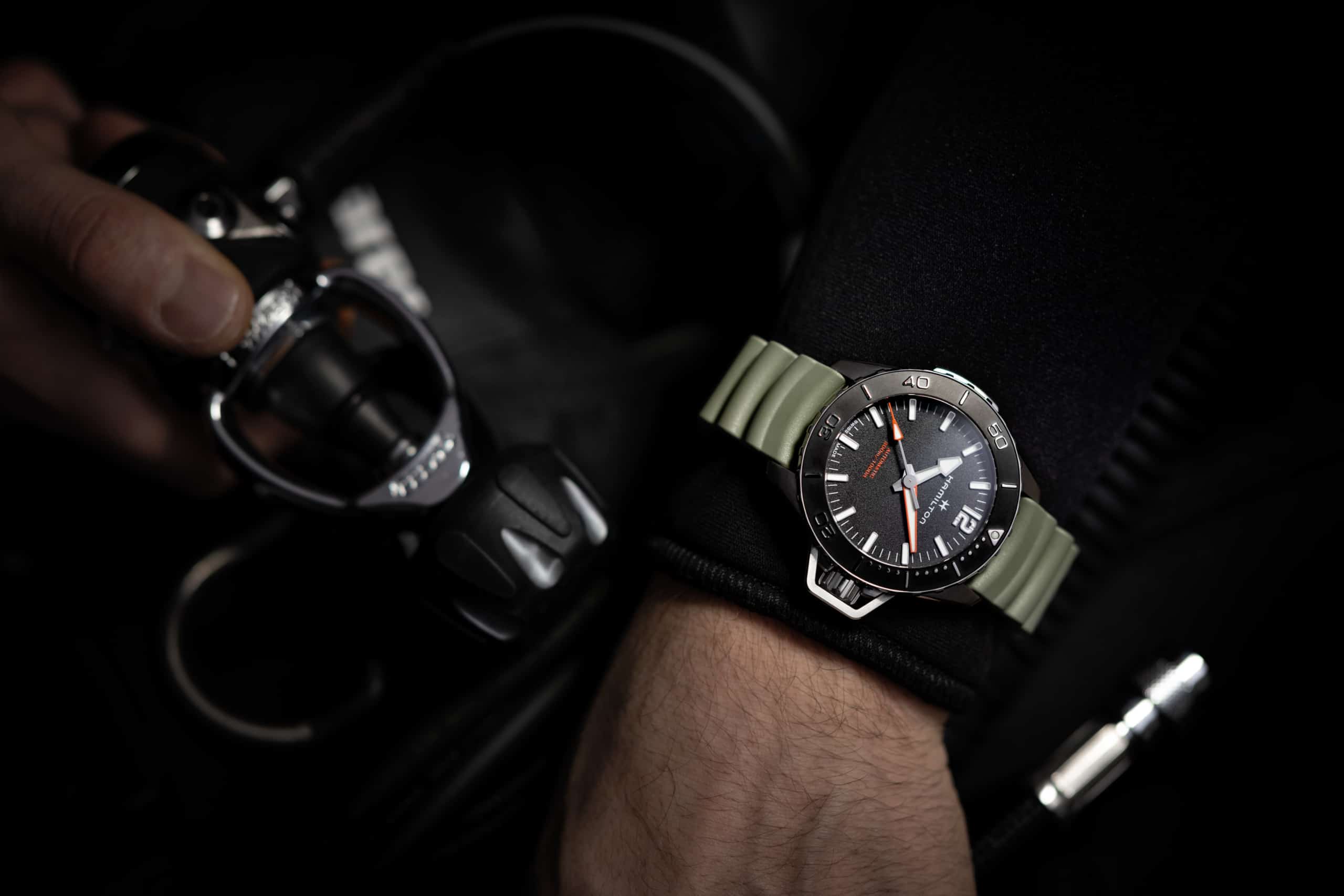 Hamilton Refreshes The Khaki Navy Frogman Just In Time For Summer Adventure