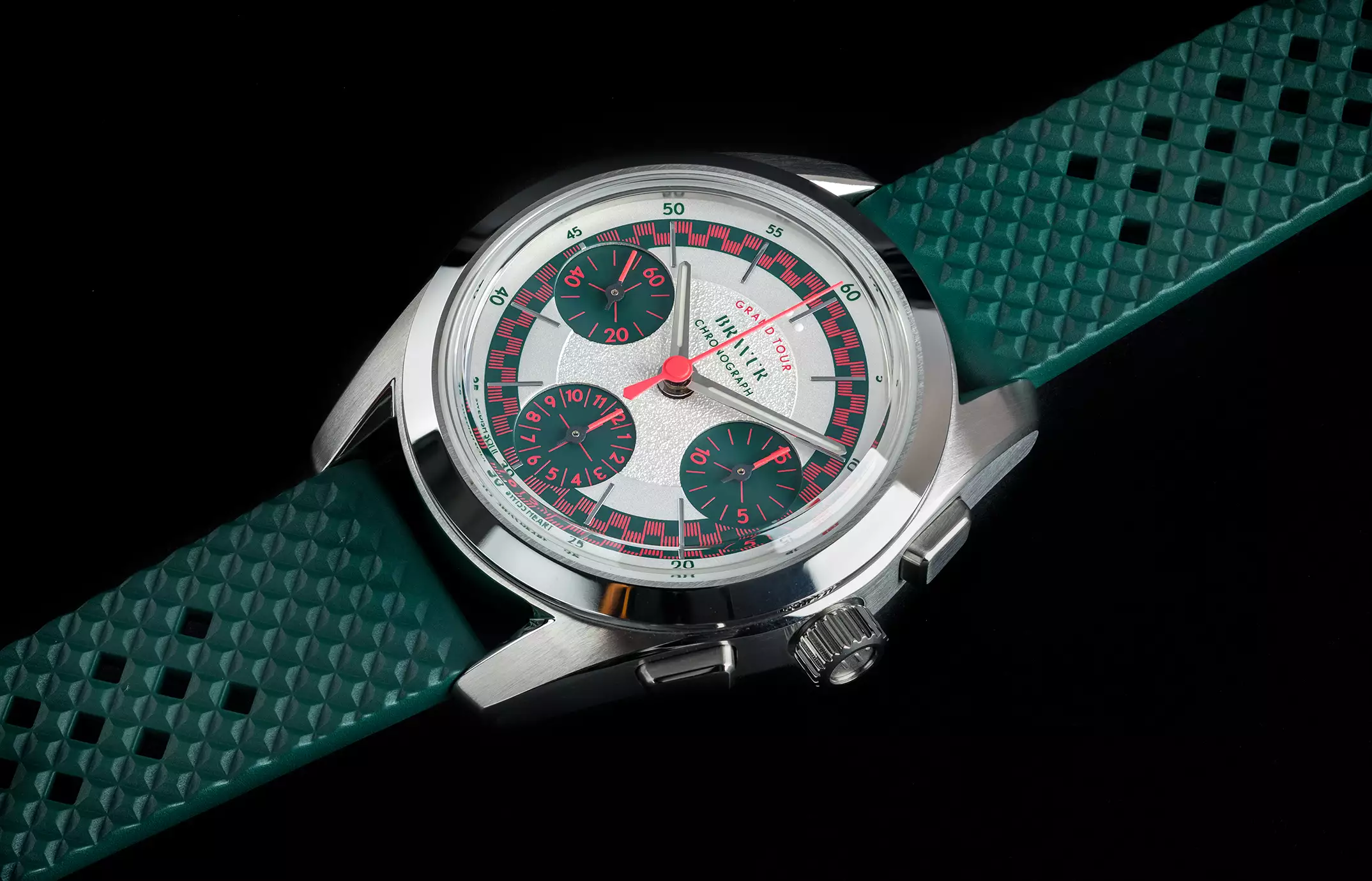 You Can Find This New Chronograph From Bravur Watches On The Wrists Of A Pro Cycling Team