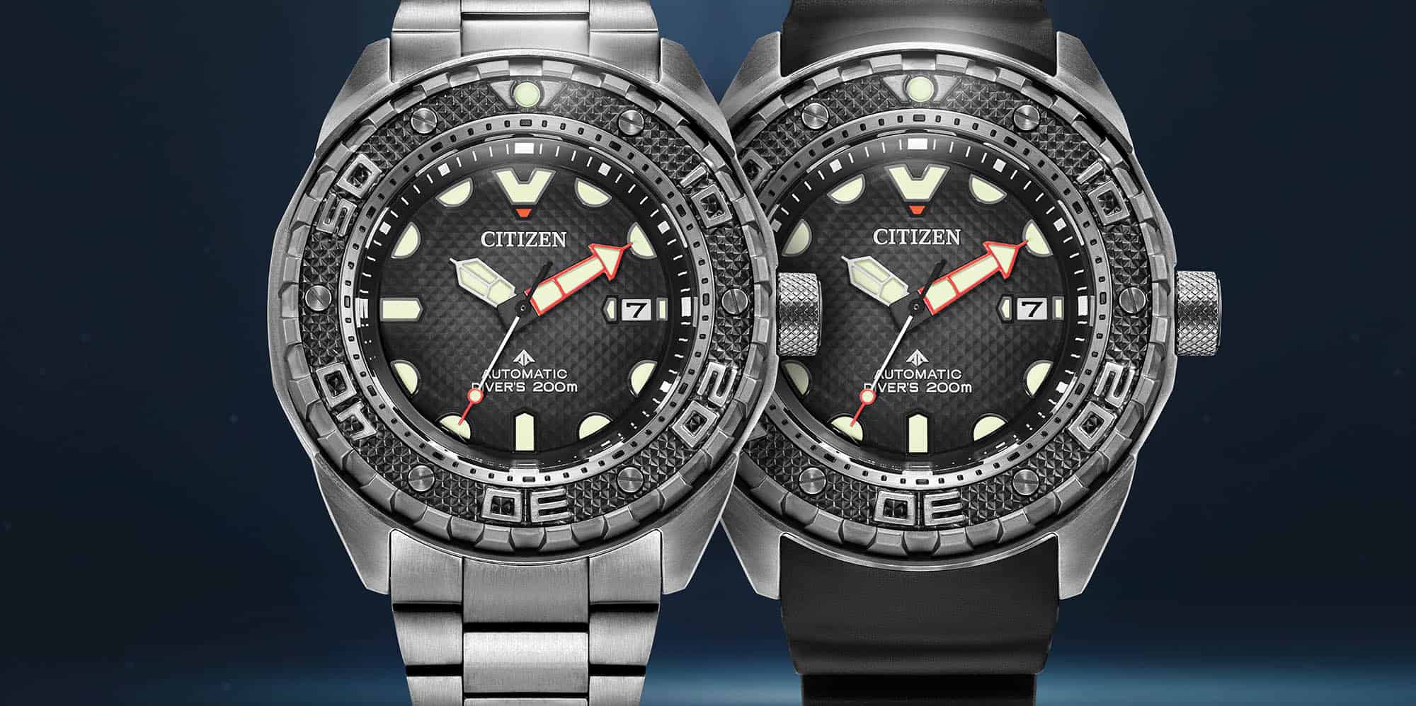Citizen Launches New Super Titanium Promaster Dive Automatic - Worn & Wound