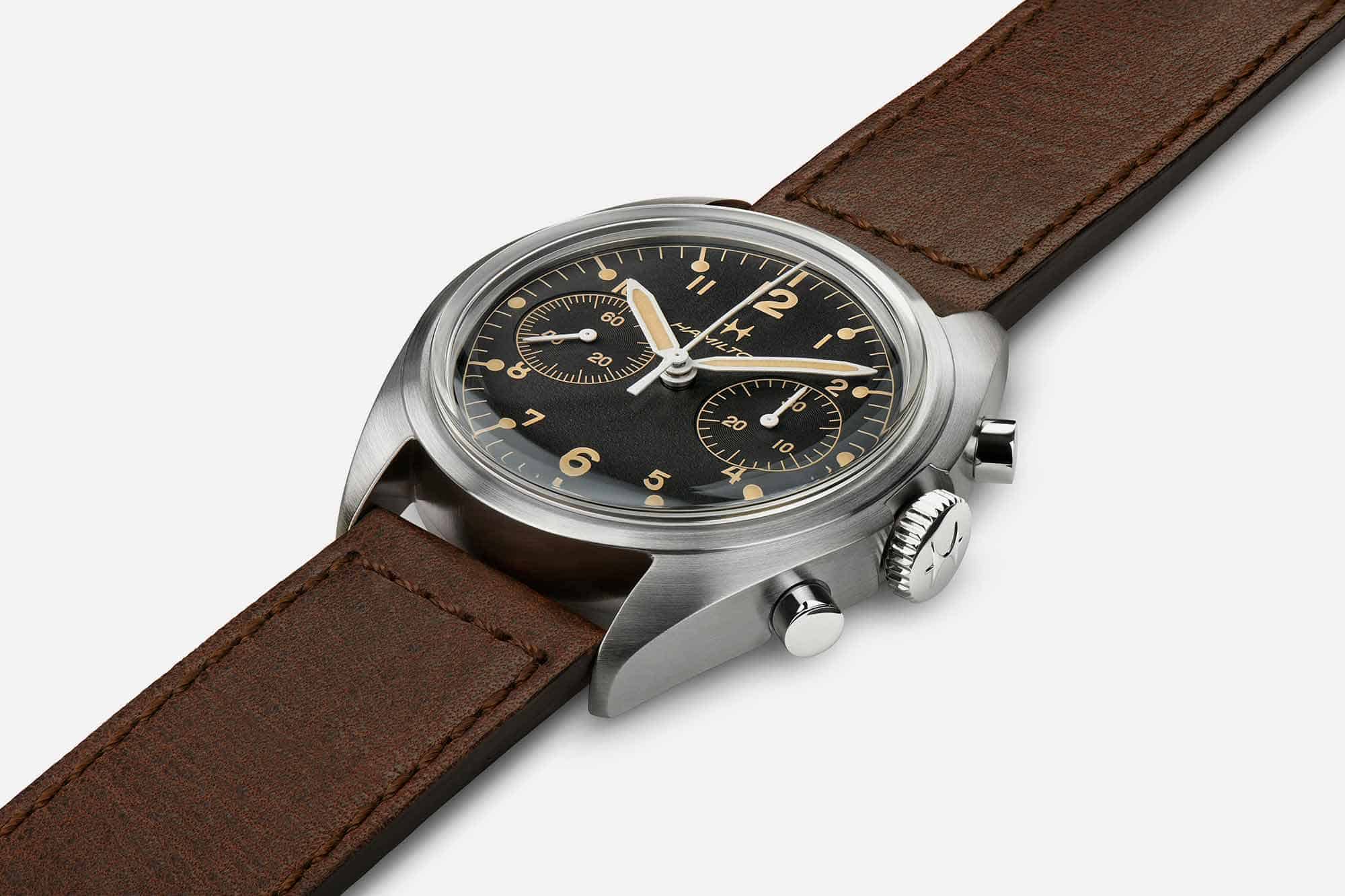 Hamilton’s Latest Chronograph is Inspired by 70s Pilot Watches