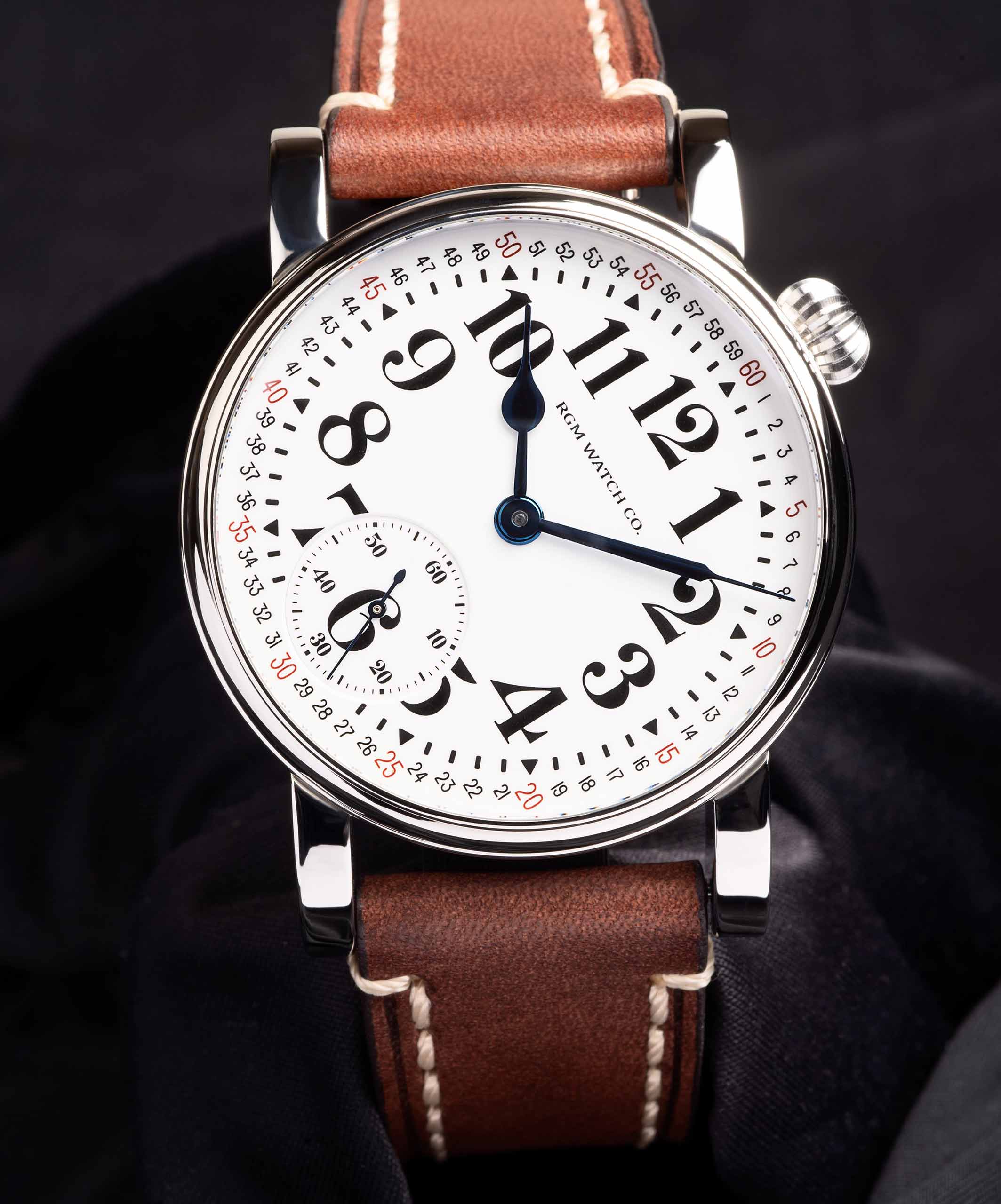 RGM Celebrates their 30th Anniversary with a New Dial for a Classic Railroad Watch