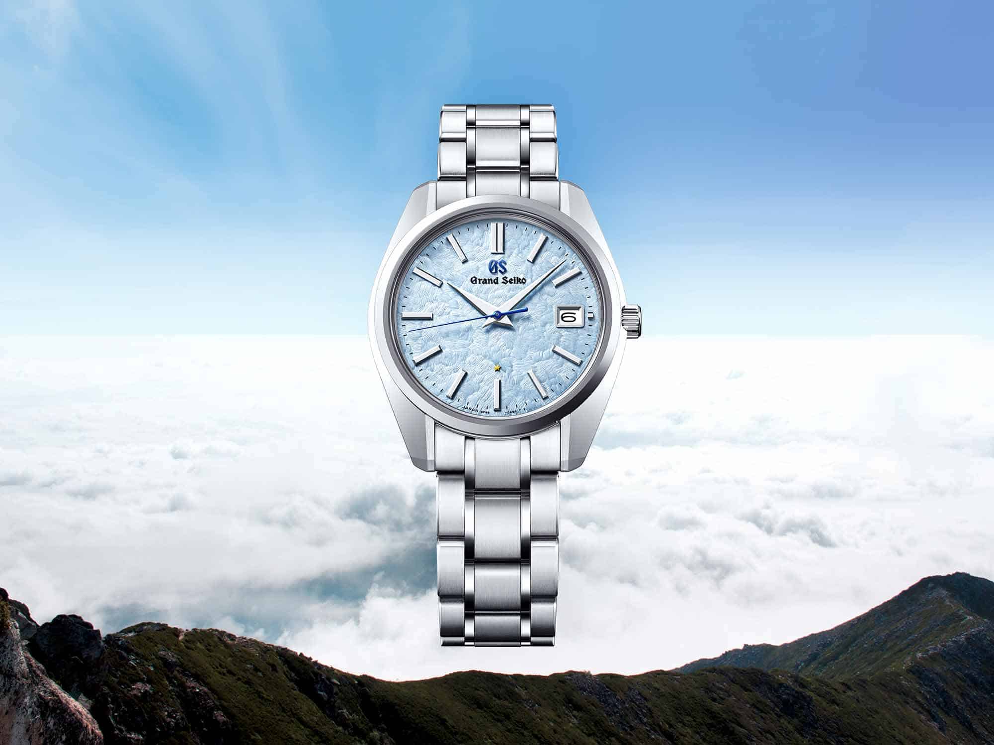 Grand Seiko Introduces a Quartz Limited Edition with a Beautiful Sky Blue Dial - & Wound