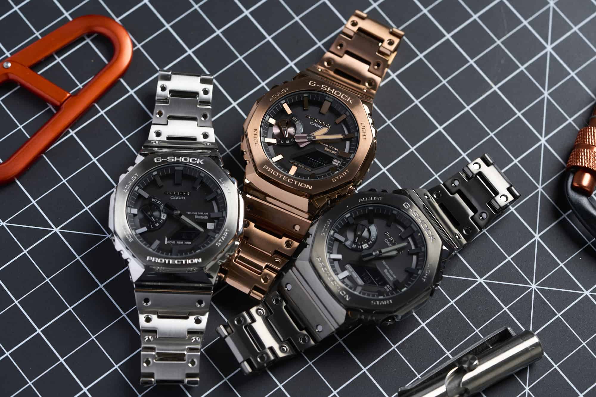 Worn & Wound - Going Full Metal with G-SHOCK's Latest GMB2100's