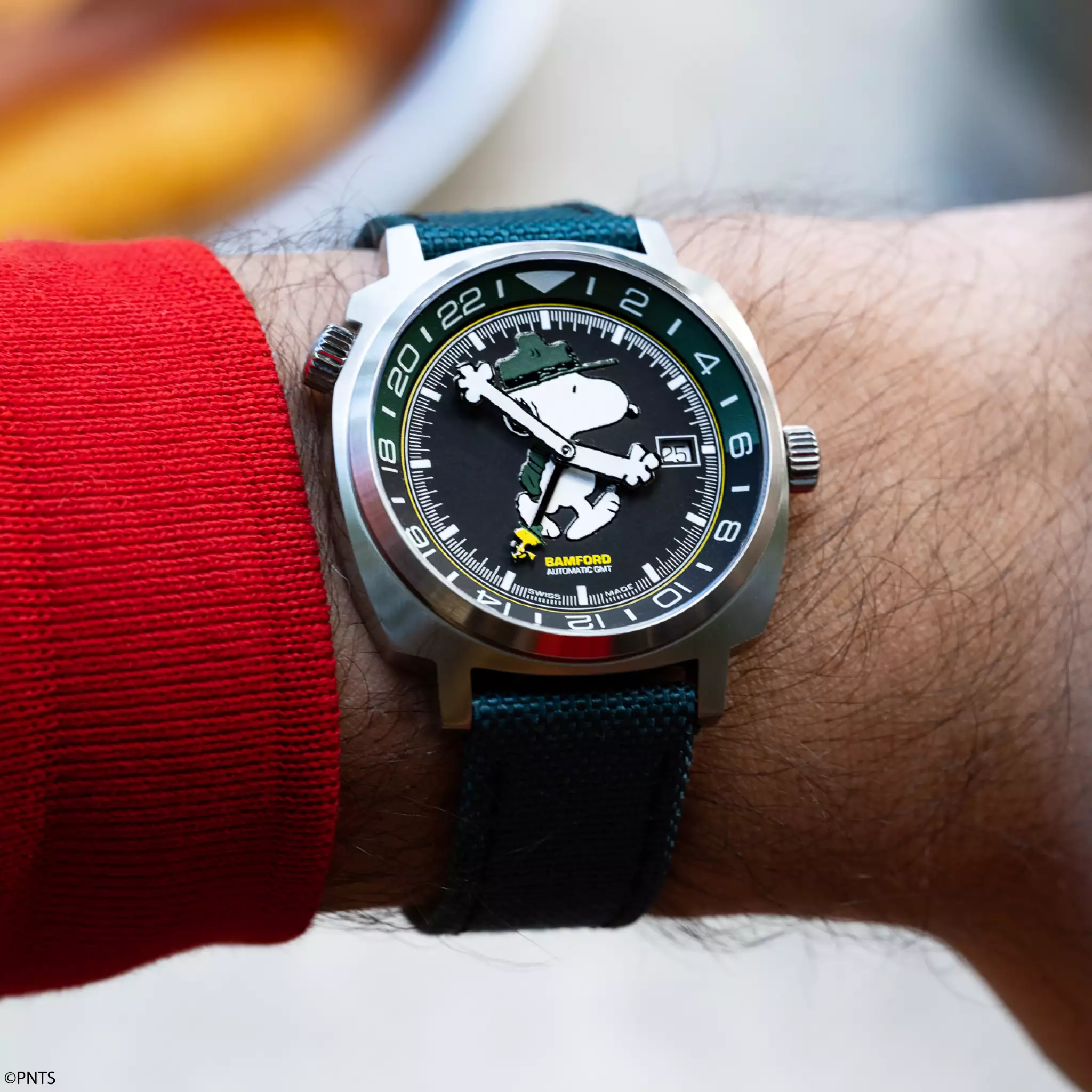 Introducing the The Bamford × Peanuts “Beagle Scout” GMT Limited Edition for Hodinkee